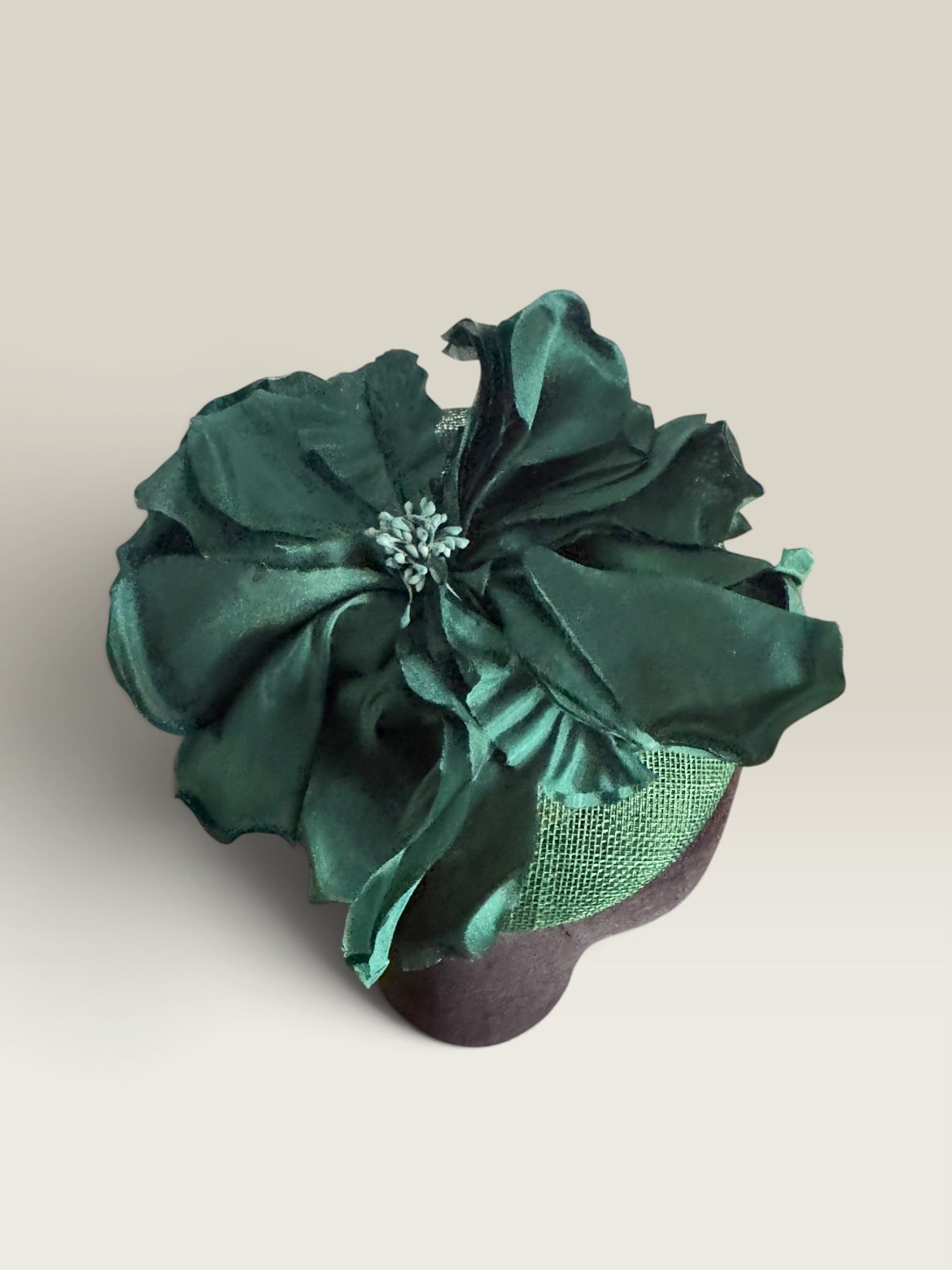Tocado Agnes verde