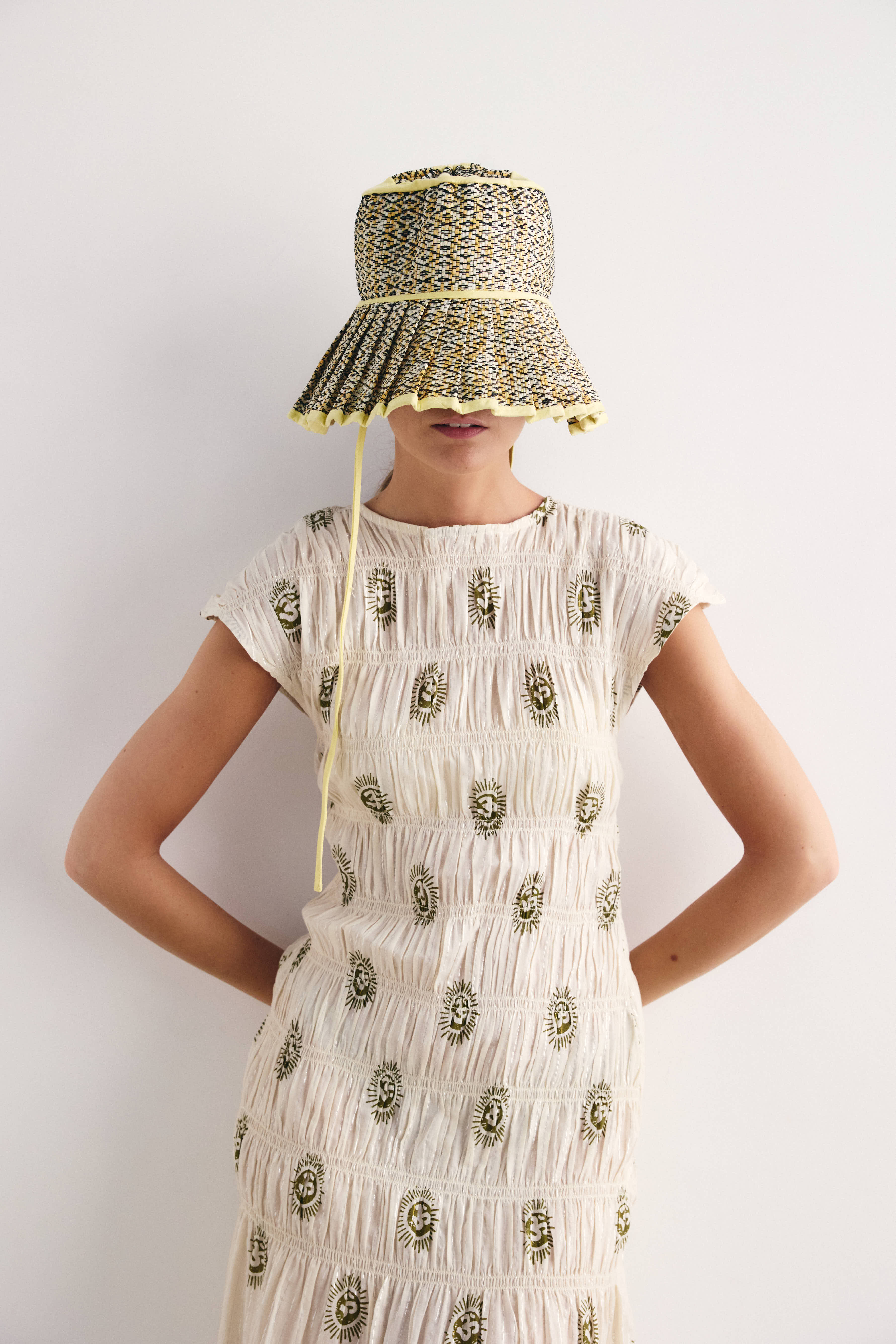 Sombrero Paraguas amarillo