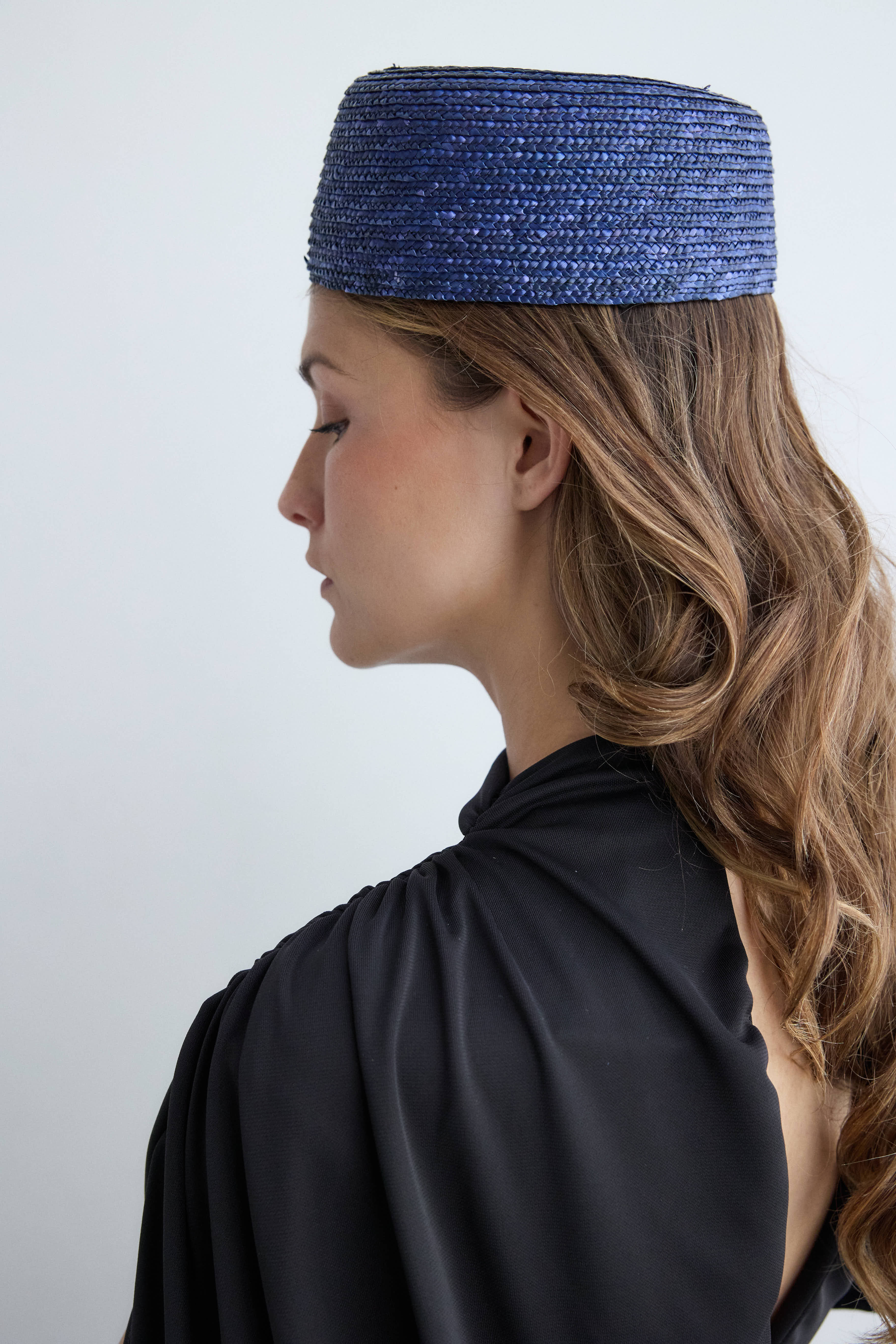 Casquete Celia azul marino