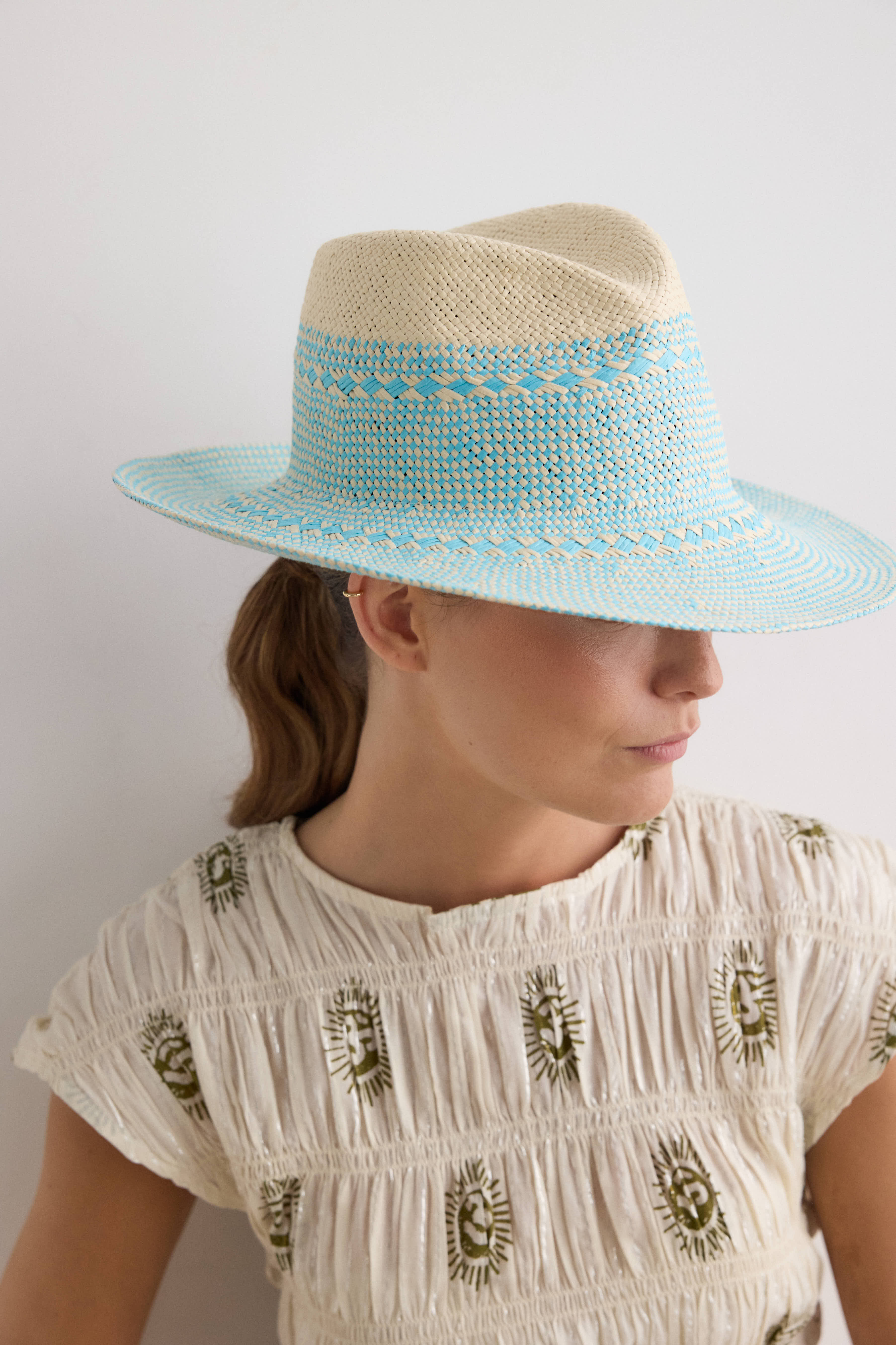 Atlantic blue hat