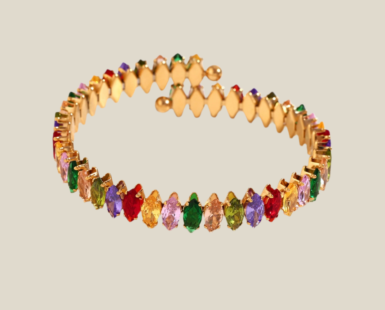 Brazalete Snake de colores