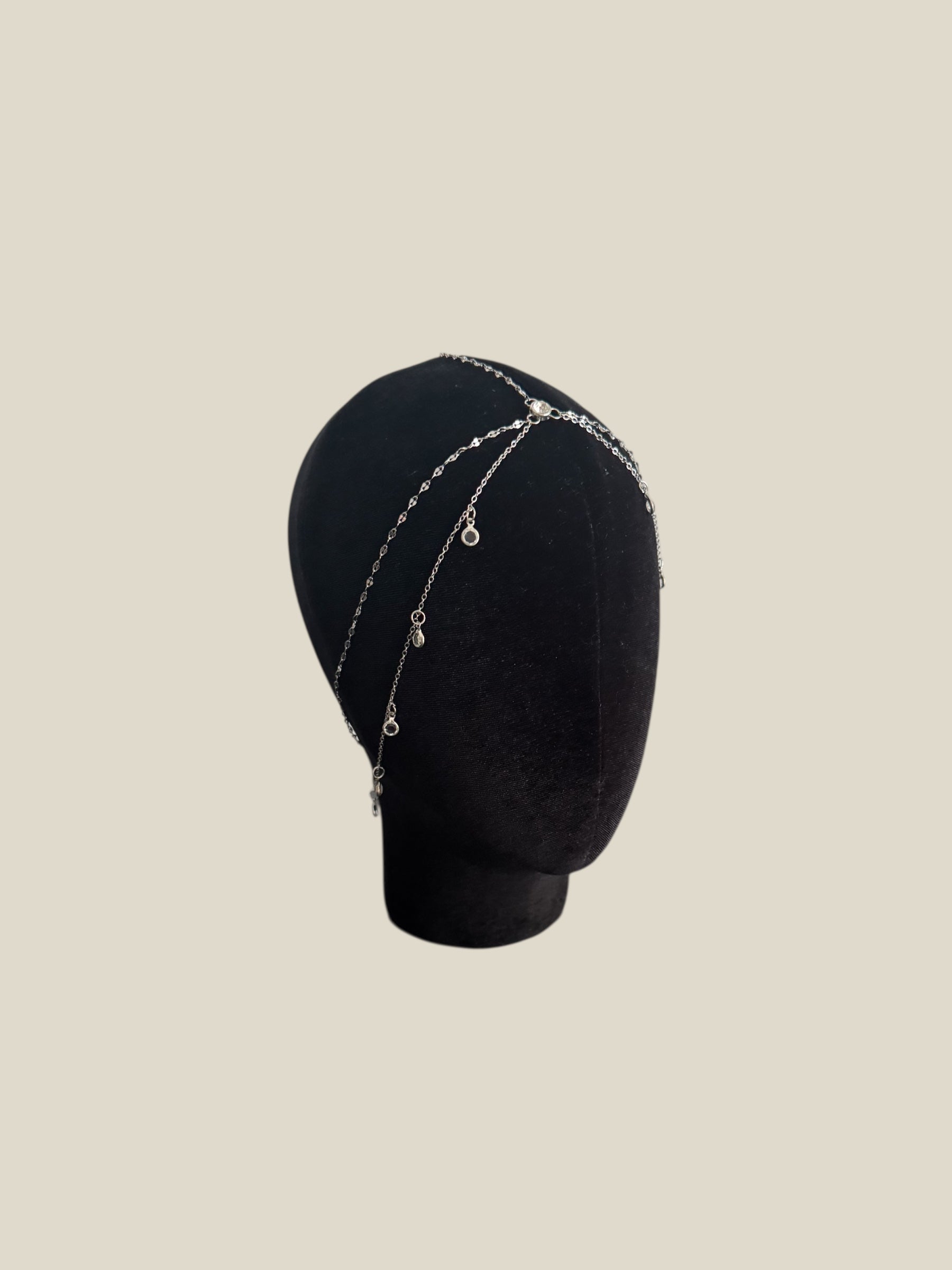 Tocado Zíngara plata