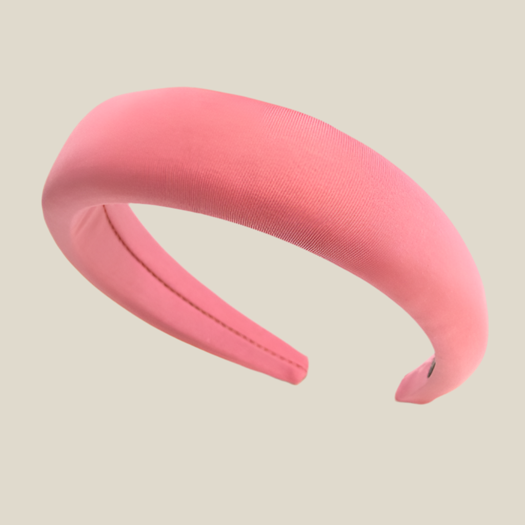 Diadema Roca plana rosa