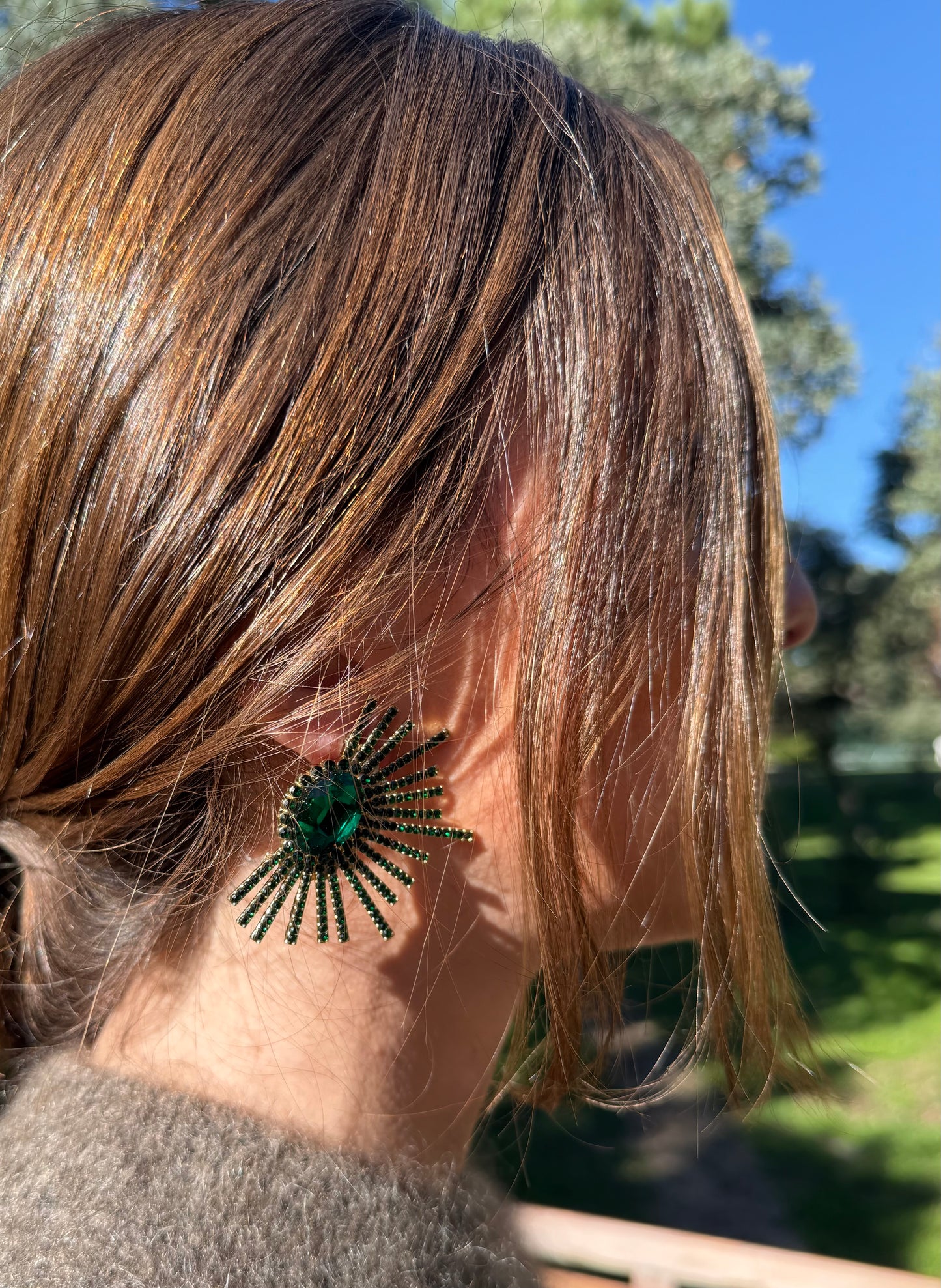 Pendientes Betelgeuse verdes