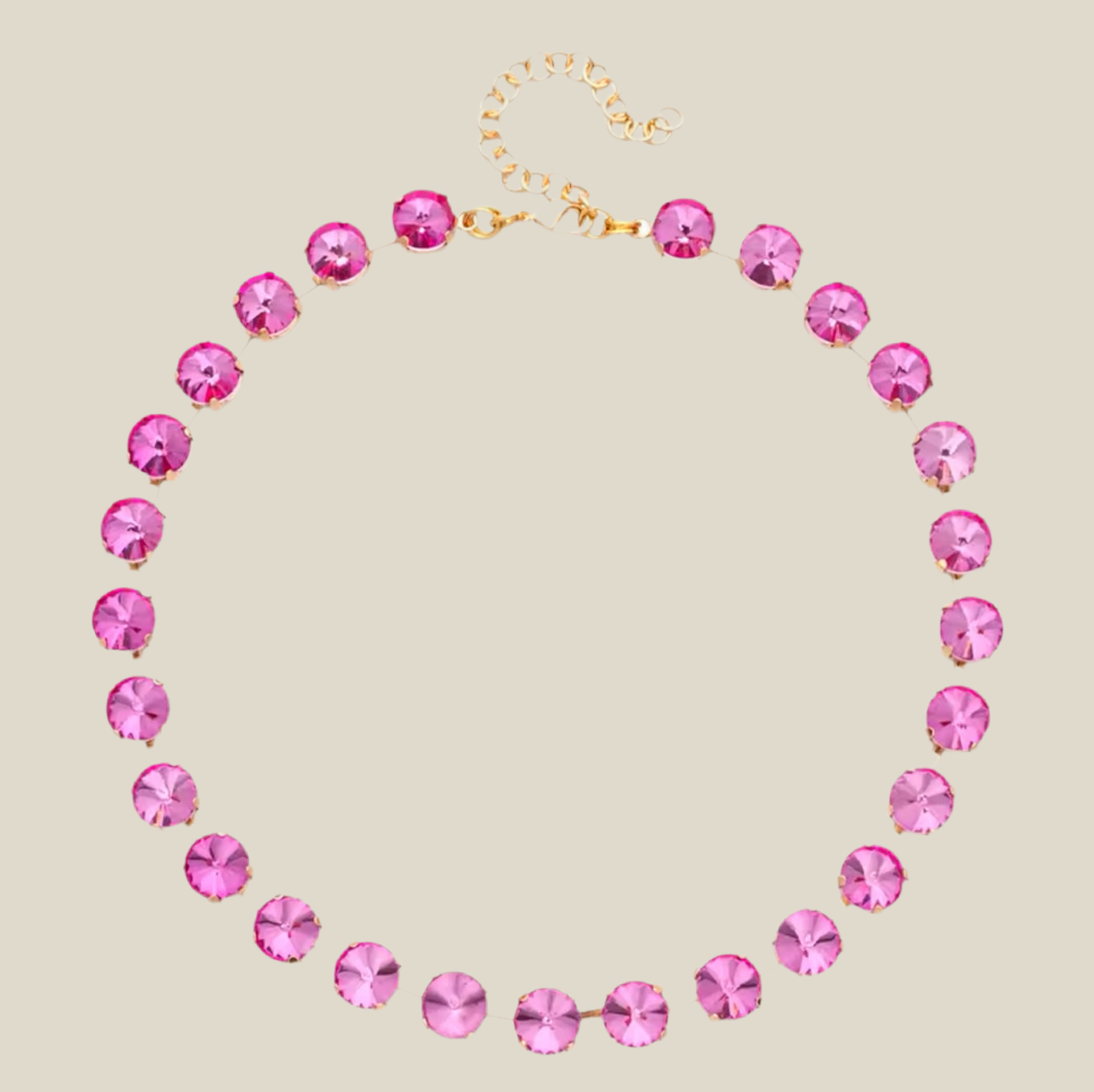 Collar Nuit rosa