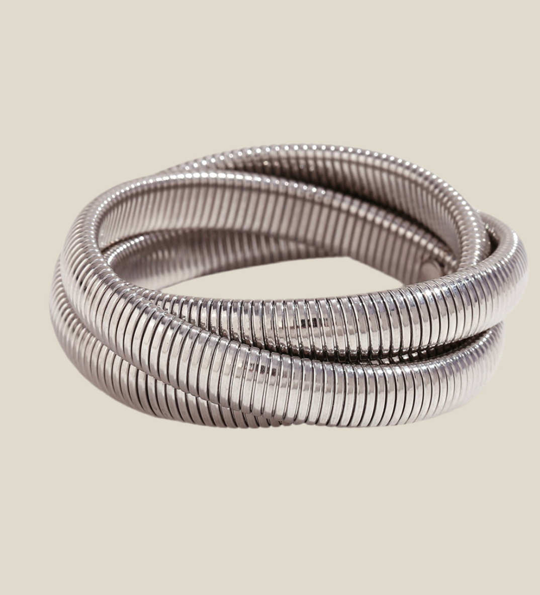 Brazalete Muelle plata