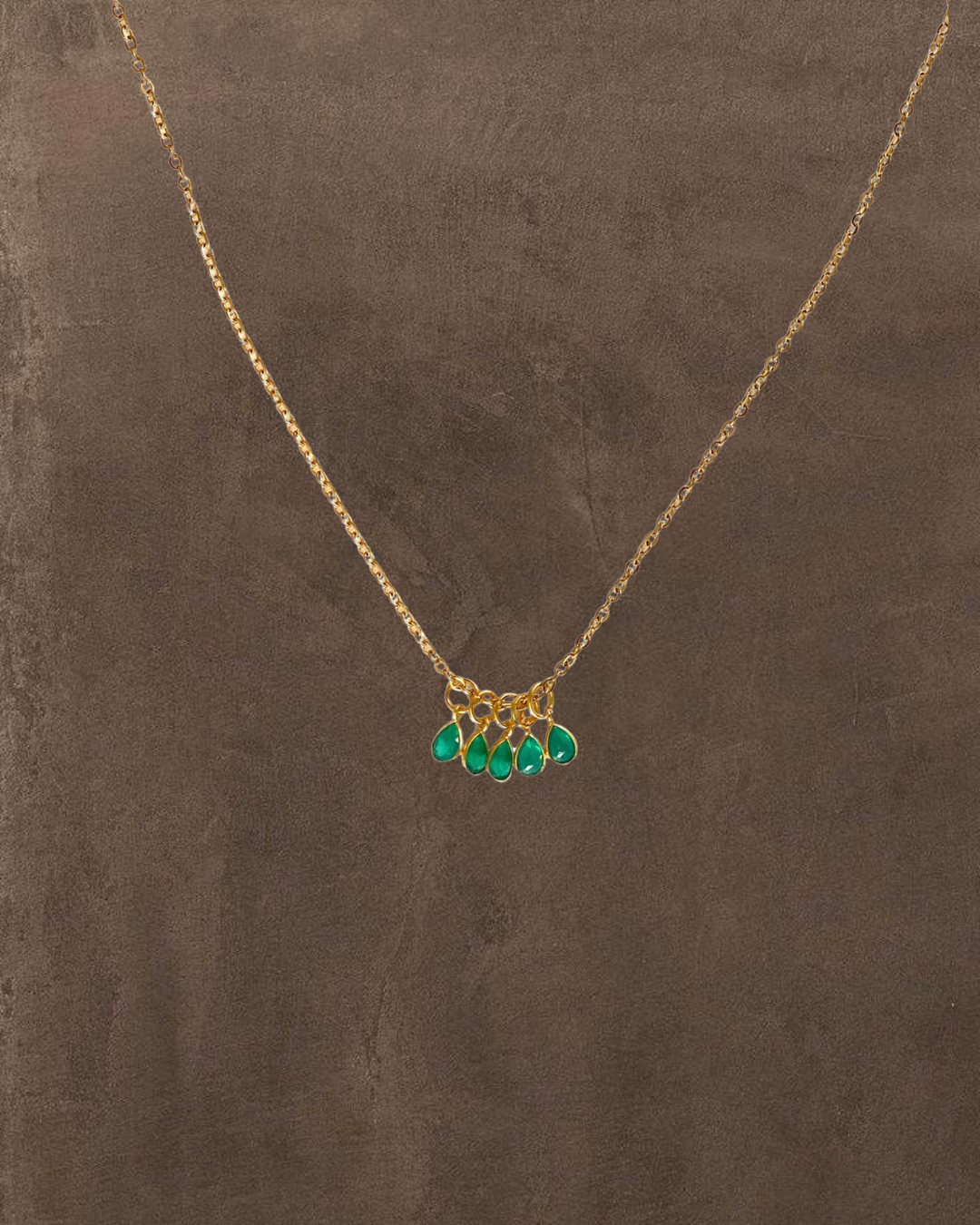 Colgante Cinquillo verde