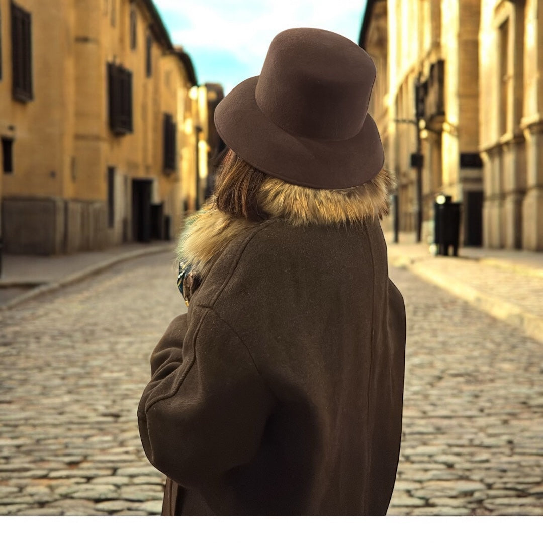 Sombrero Salzburgo marrón