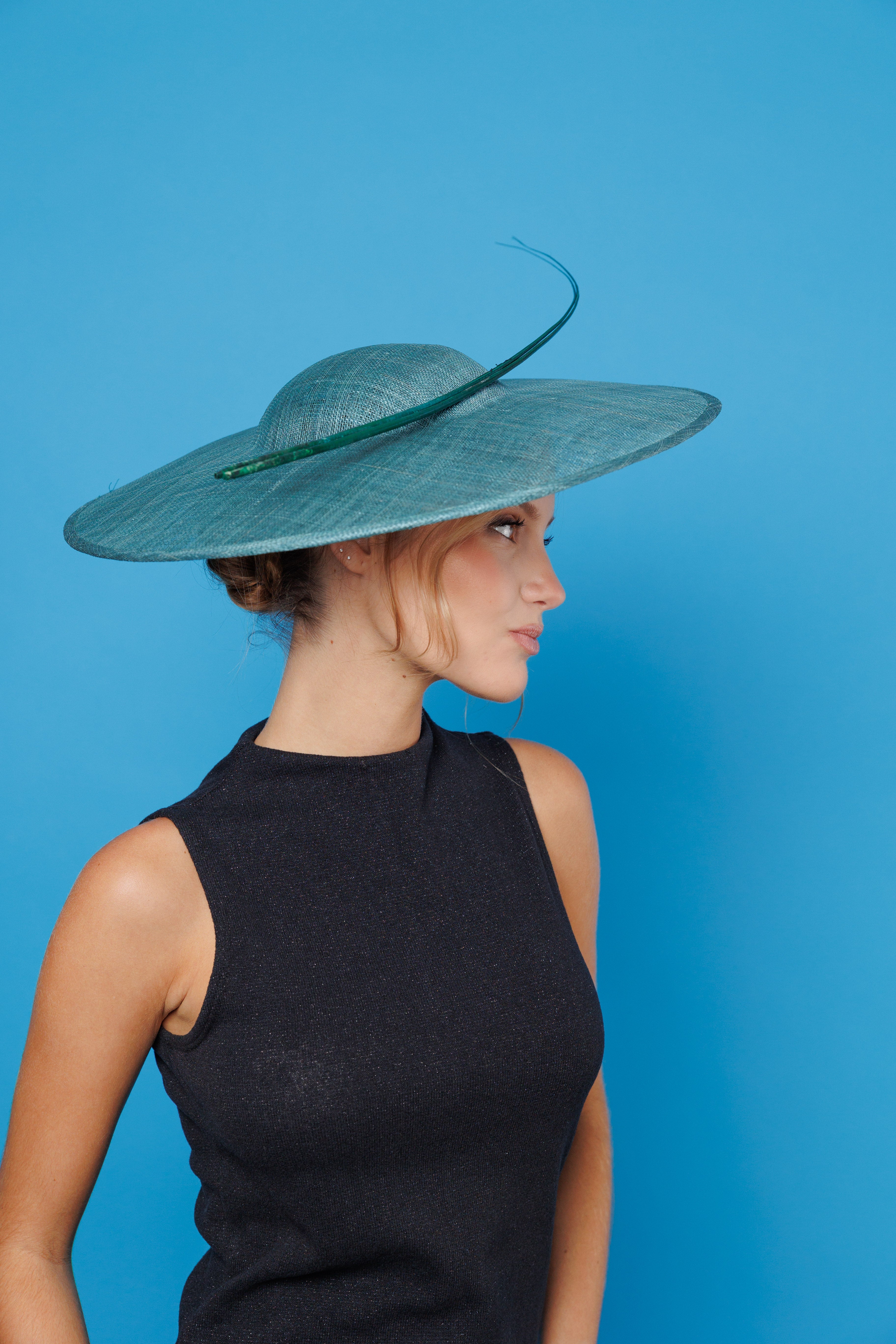 Pamela Sol verde con raquis