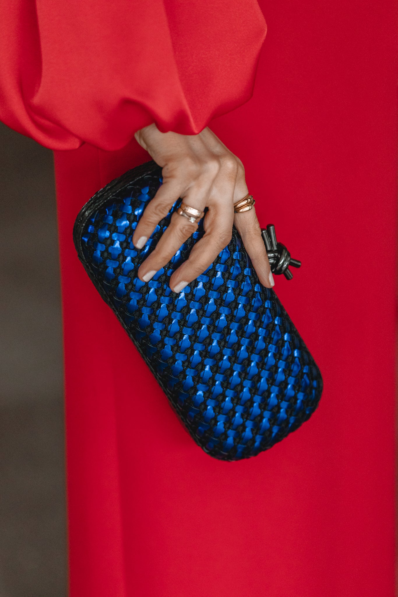 Bolso Botella Azul klein