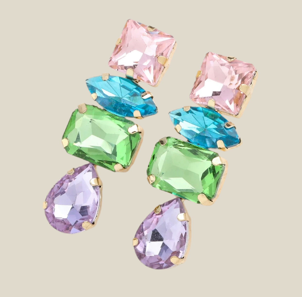 Pendientes Pachá de colores