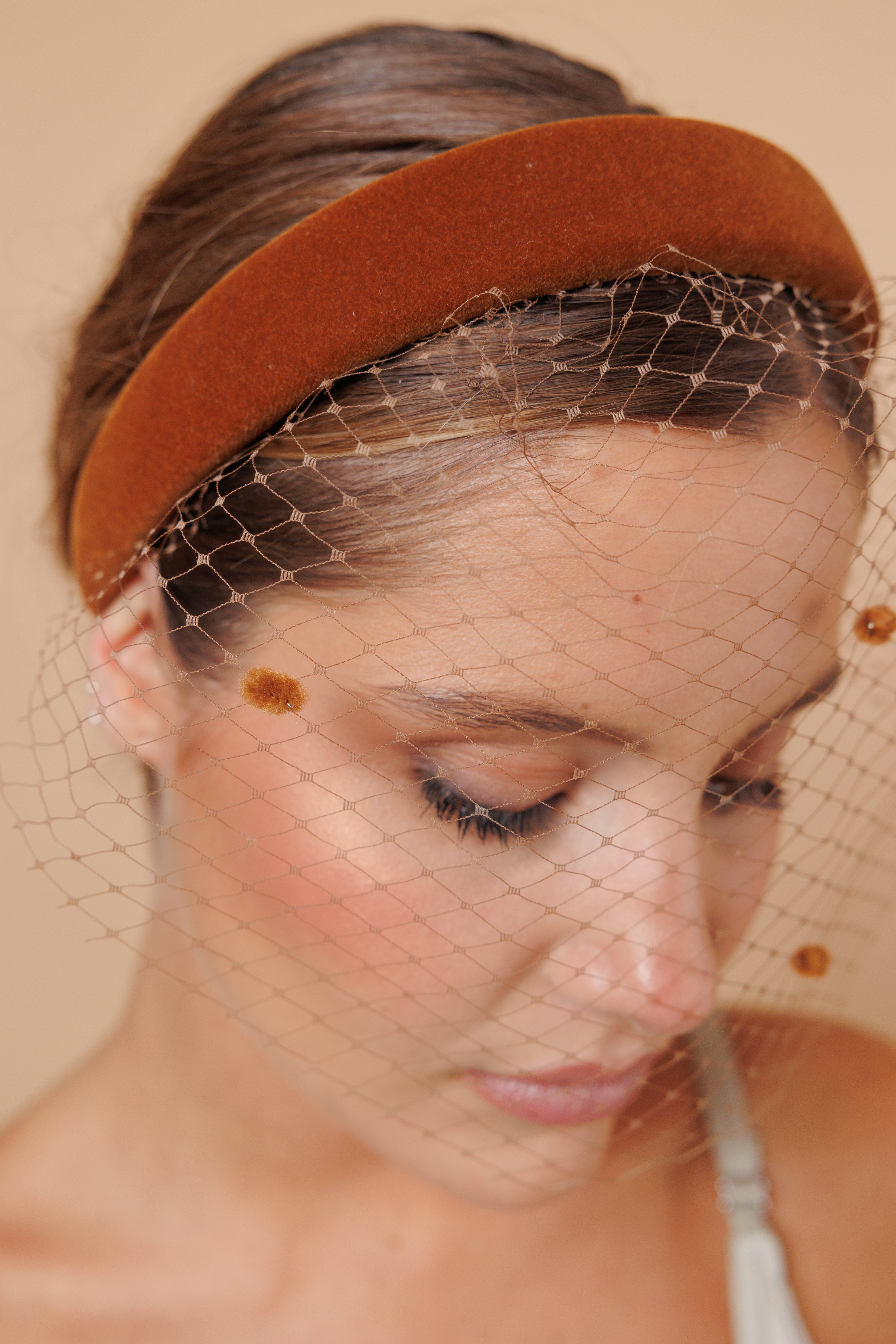 Diadema Piedra terracota