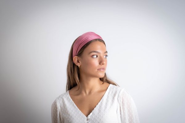 Duchess old pink headband