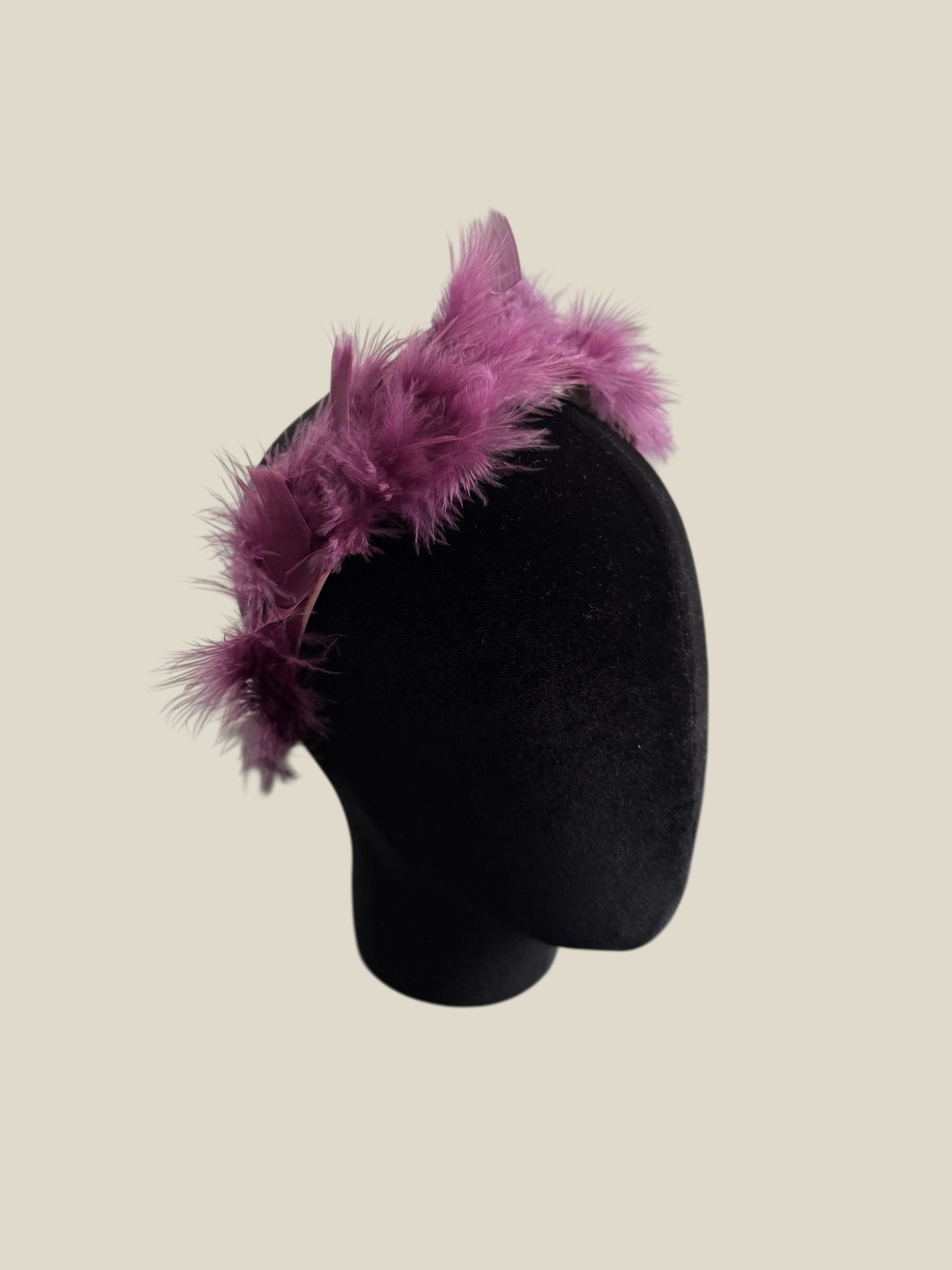 Mauve Macaw Headband
