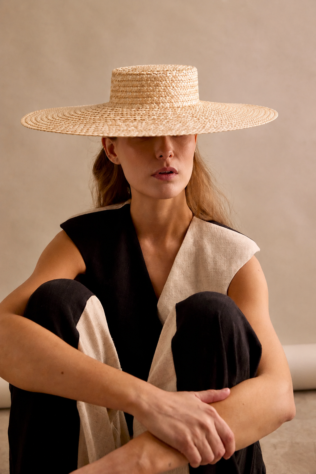 Canotier Estribo beige