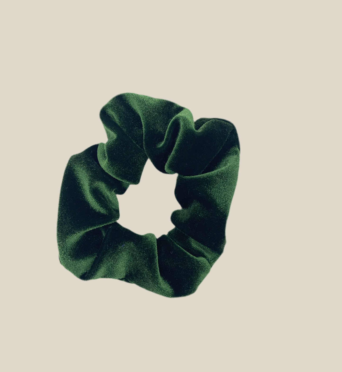 Donut verde terciopelo