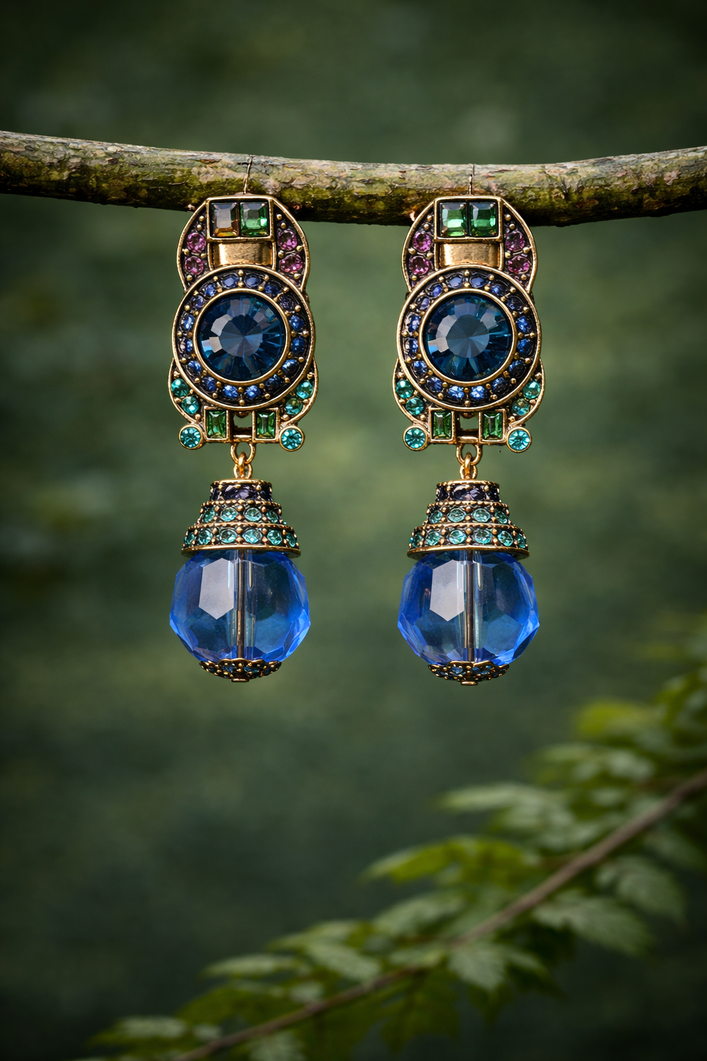 Pendientes Maré Azules