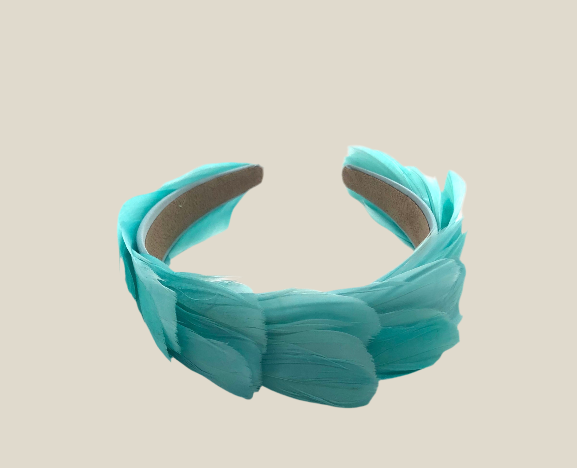 Aquamarine Bird Headband