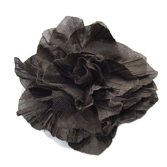 Flor tul negra