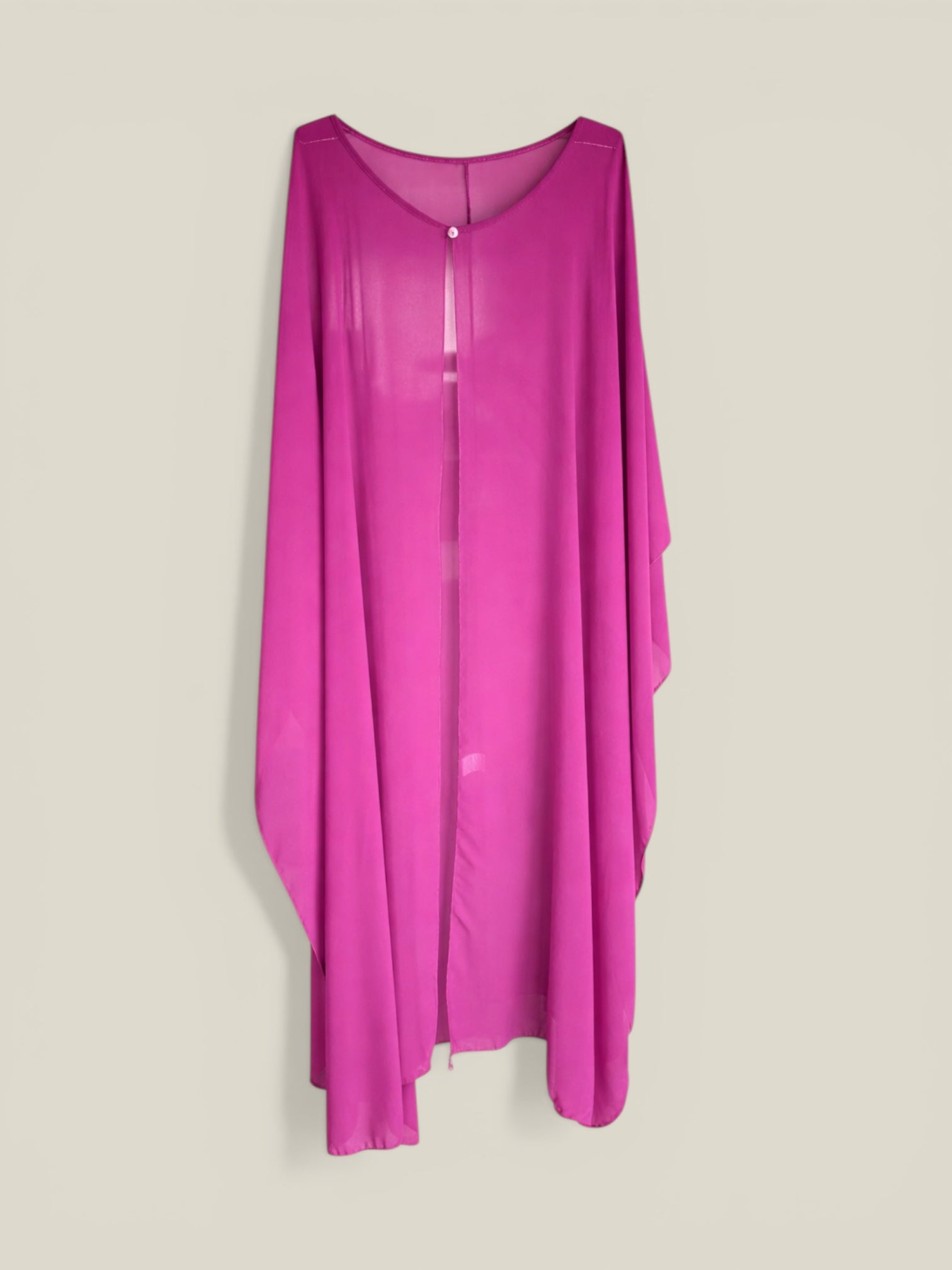 Capa de crepe larga buganvilla