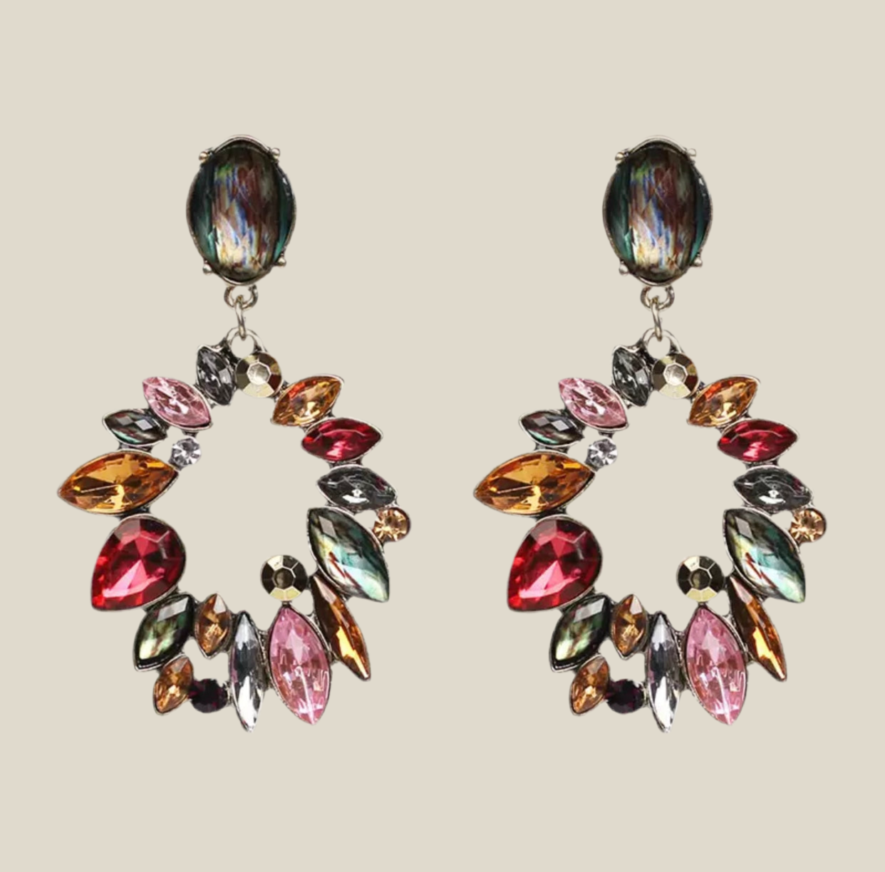 Pendientes Cristales