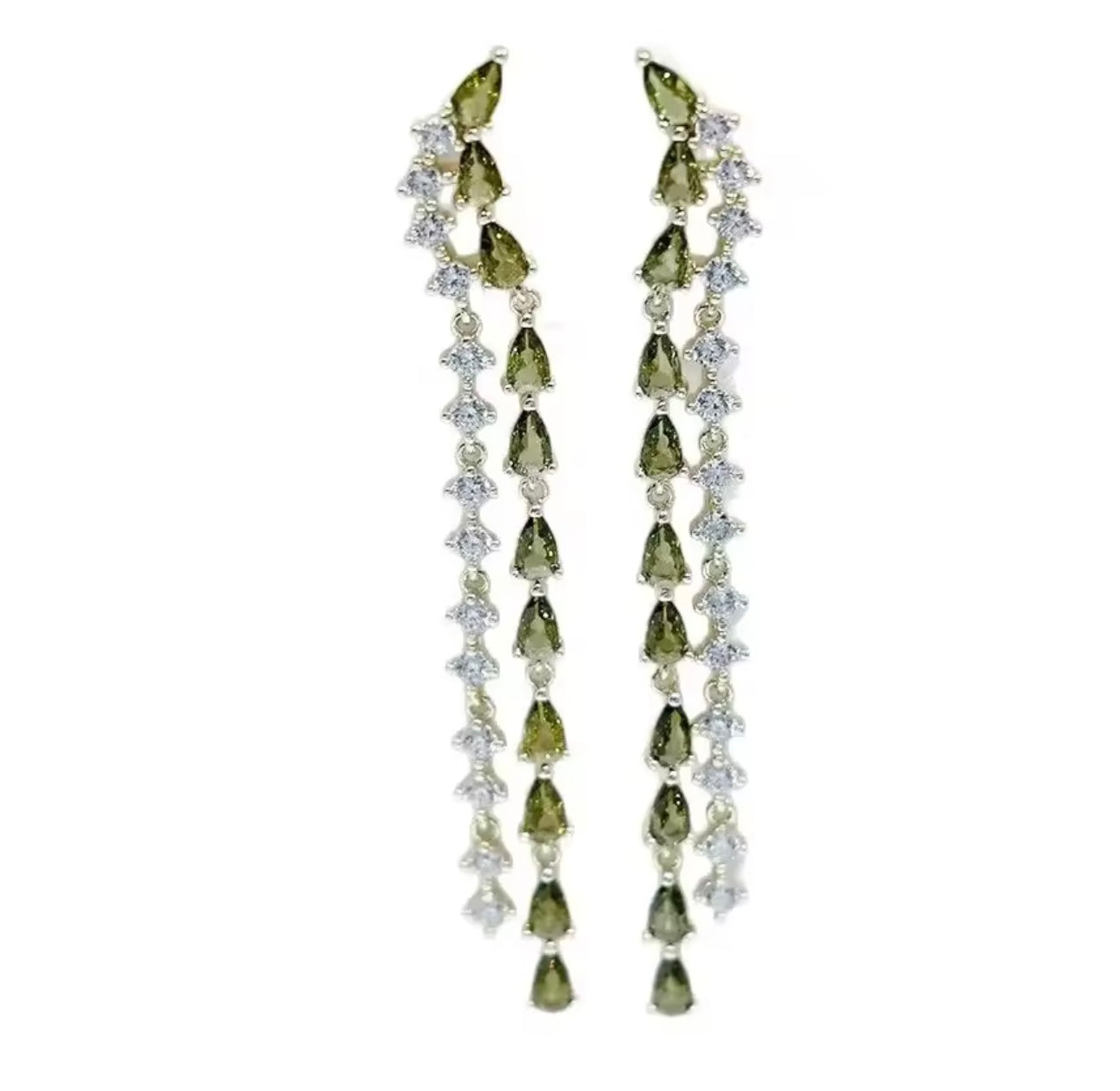 Pendientes Vanua verde