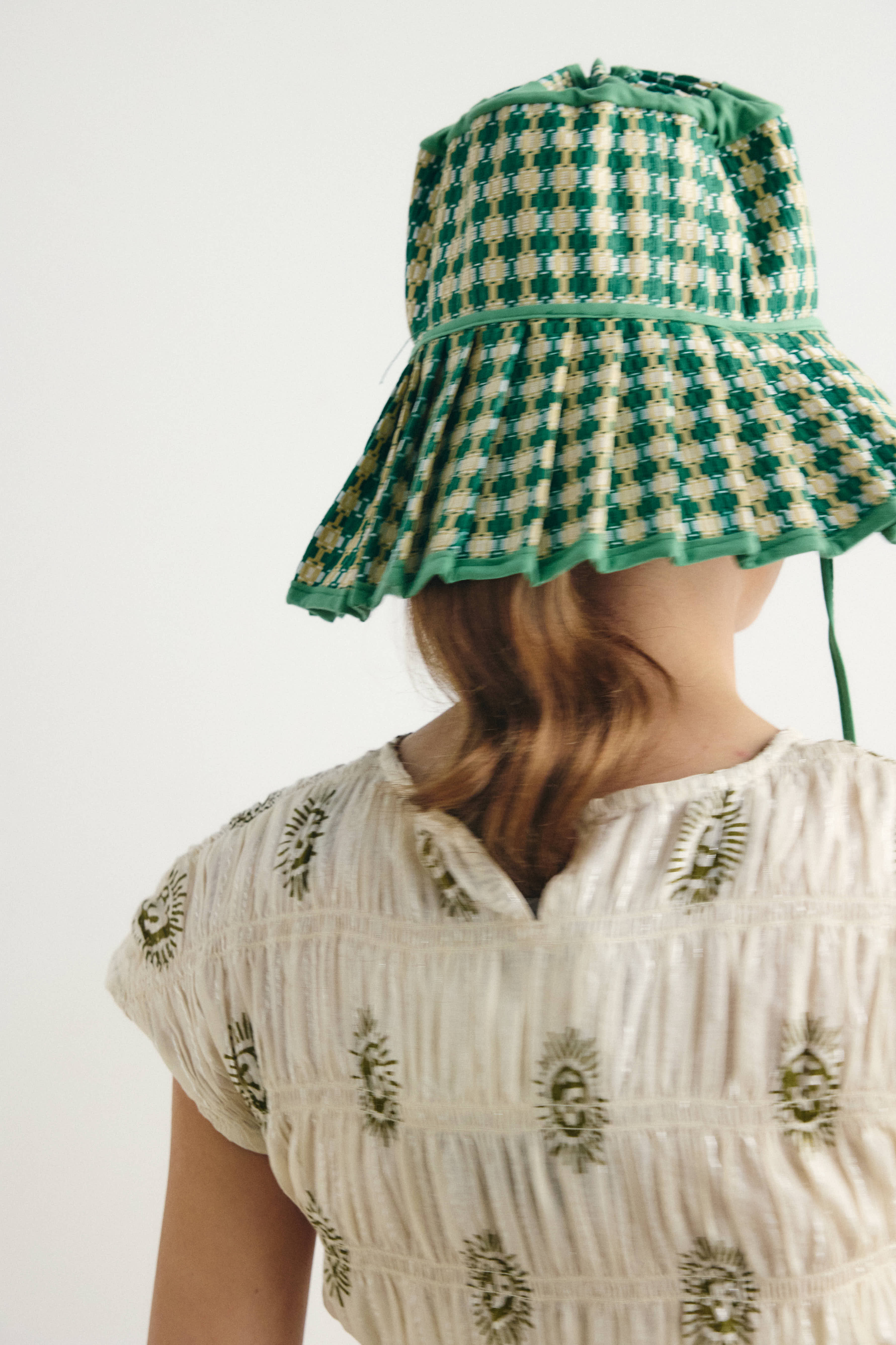 Green Umbrella Hat