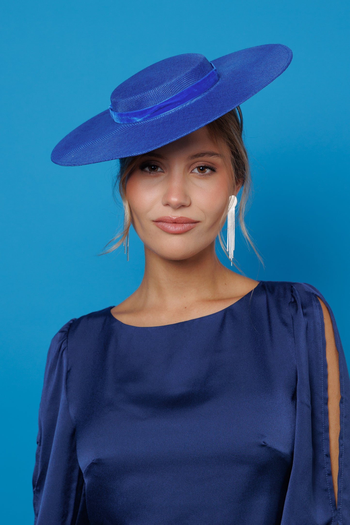 Canotier York Azul Klein