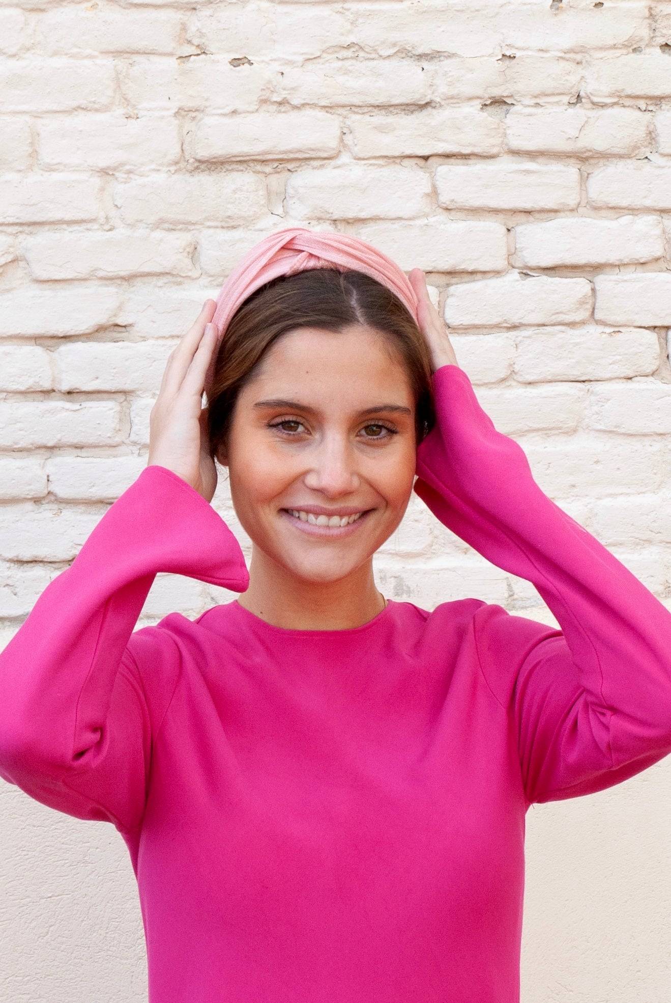 Diadema Baronesa salmón