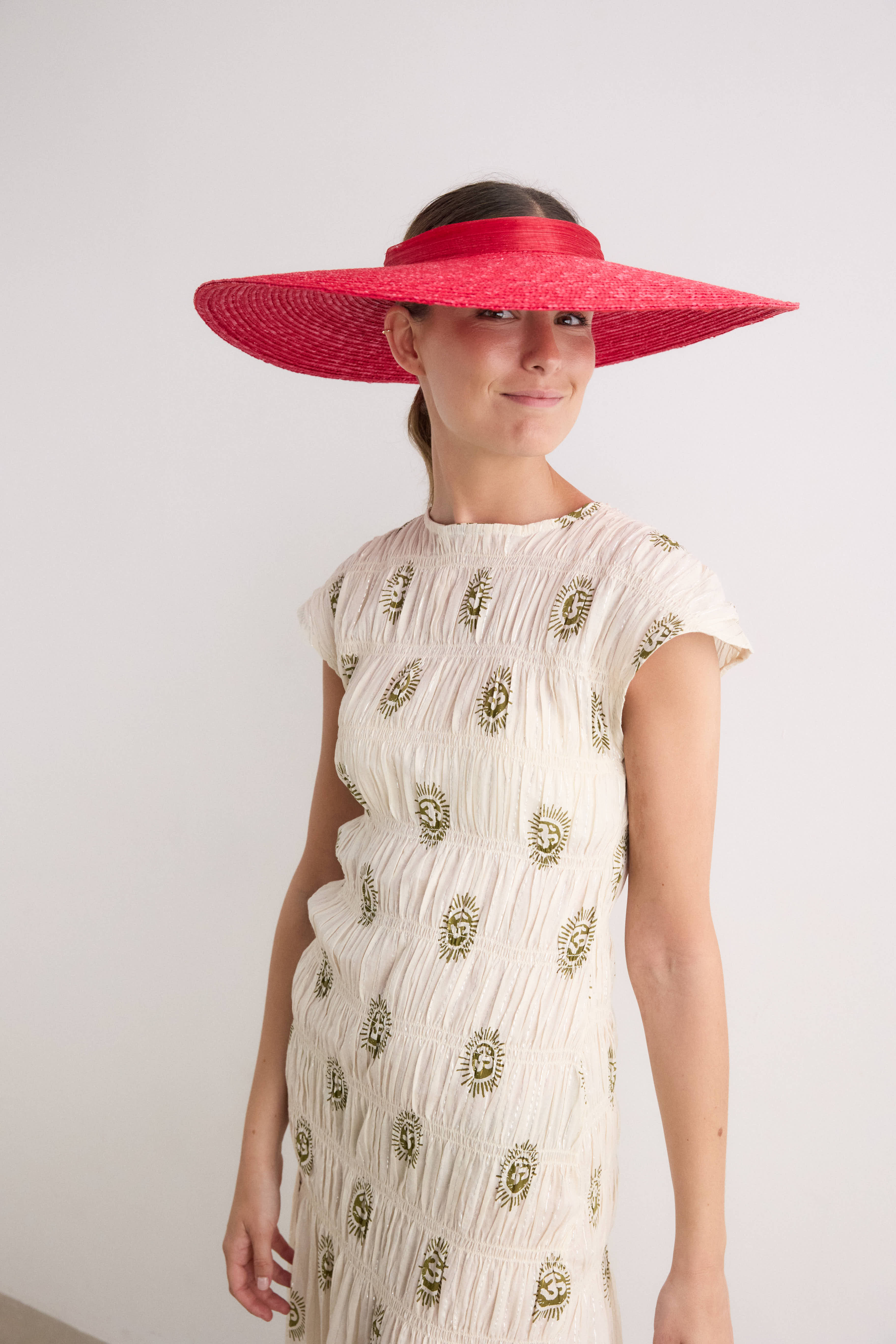 Sombrero Ala rojo