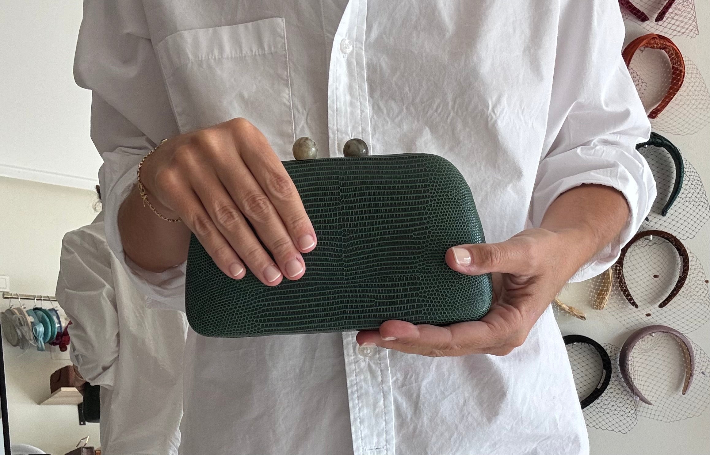 Olive green Century bag