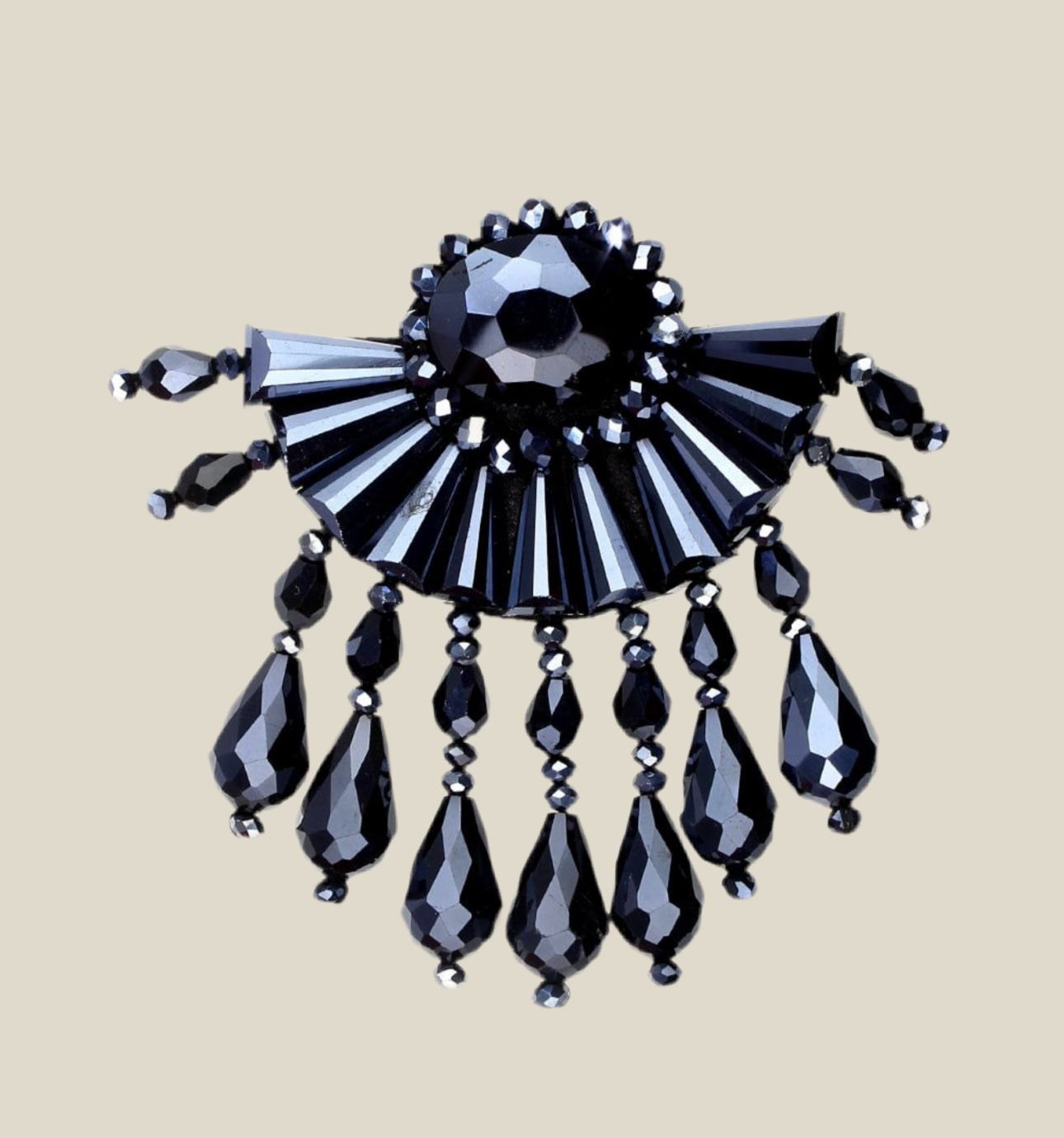 Broche Abanico marino