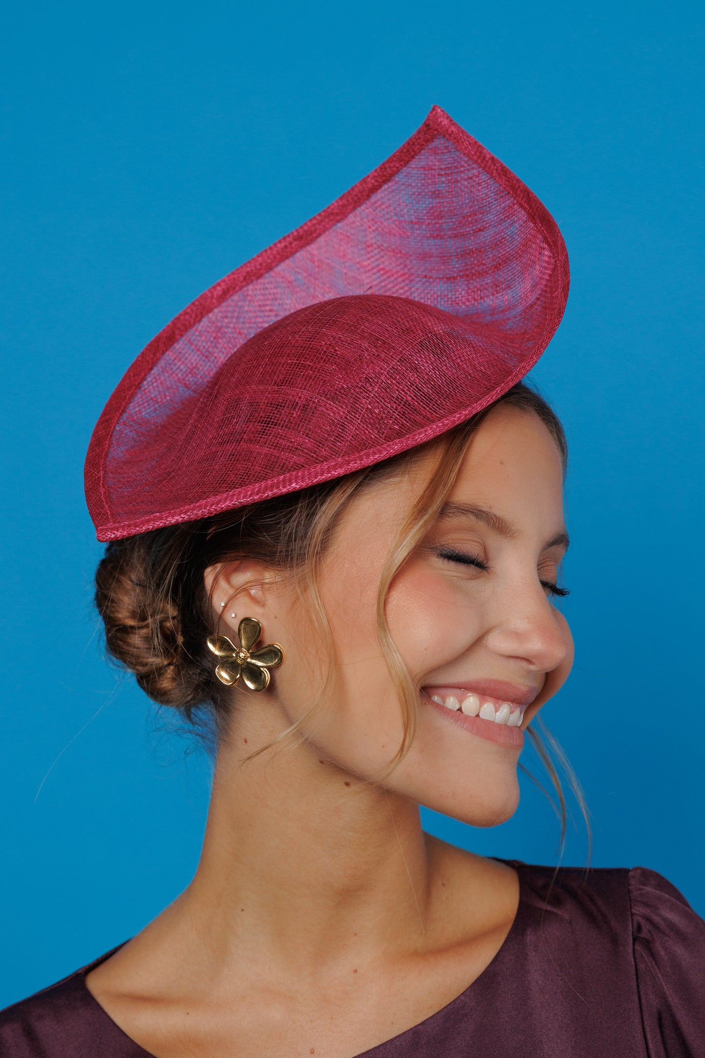 Tocado Brianda buganvilla