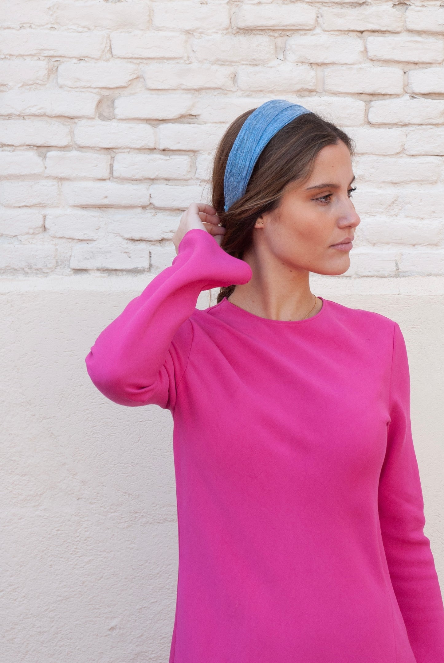 Diadema Duquesa chocolate