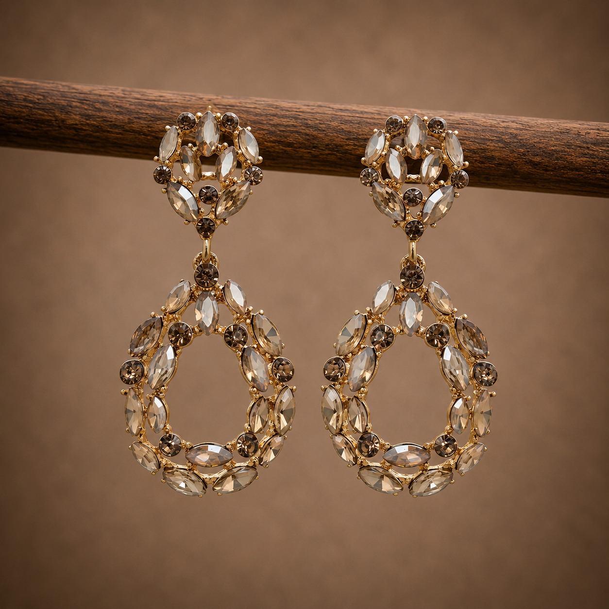 Pendientes Wilma dorados