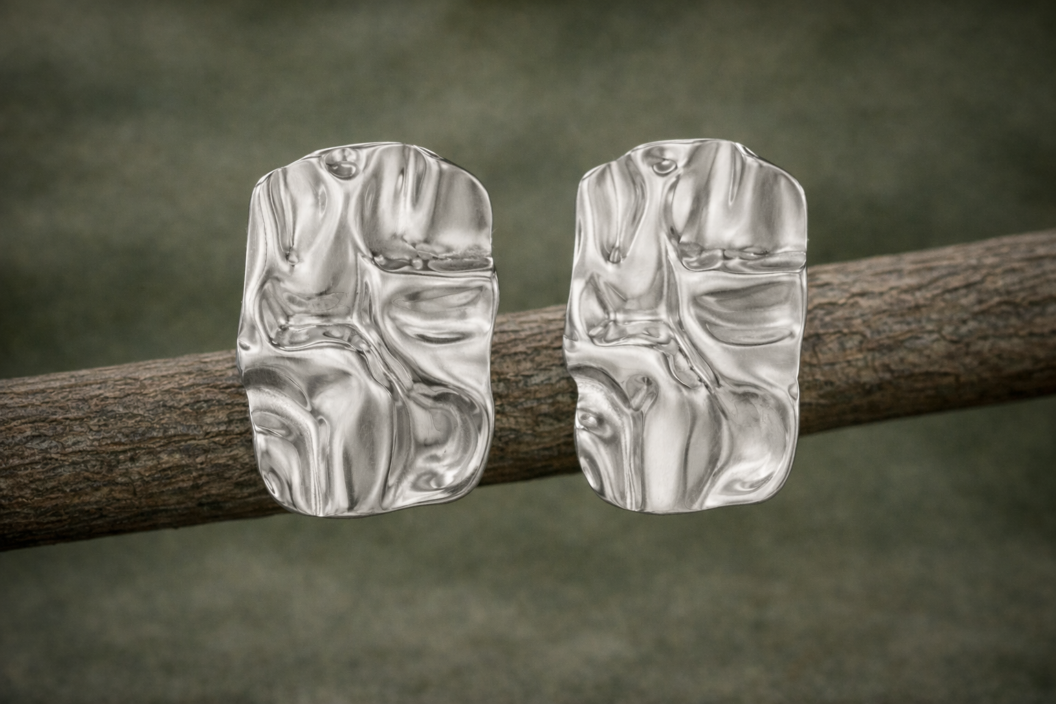 Pendientes Miró plata