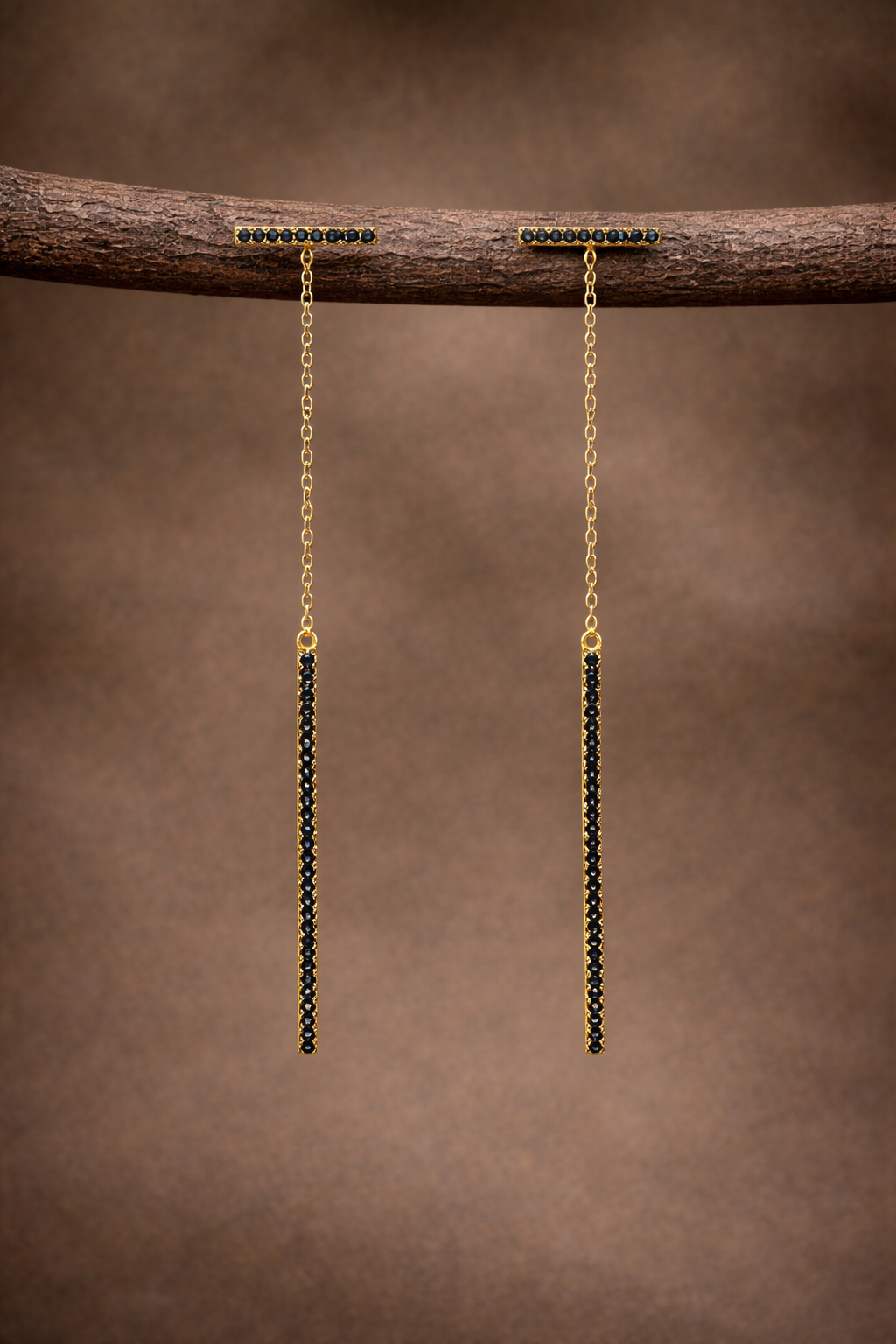 Pendientes Palo negro