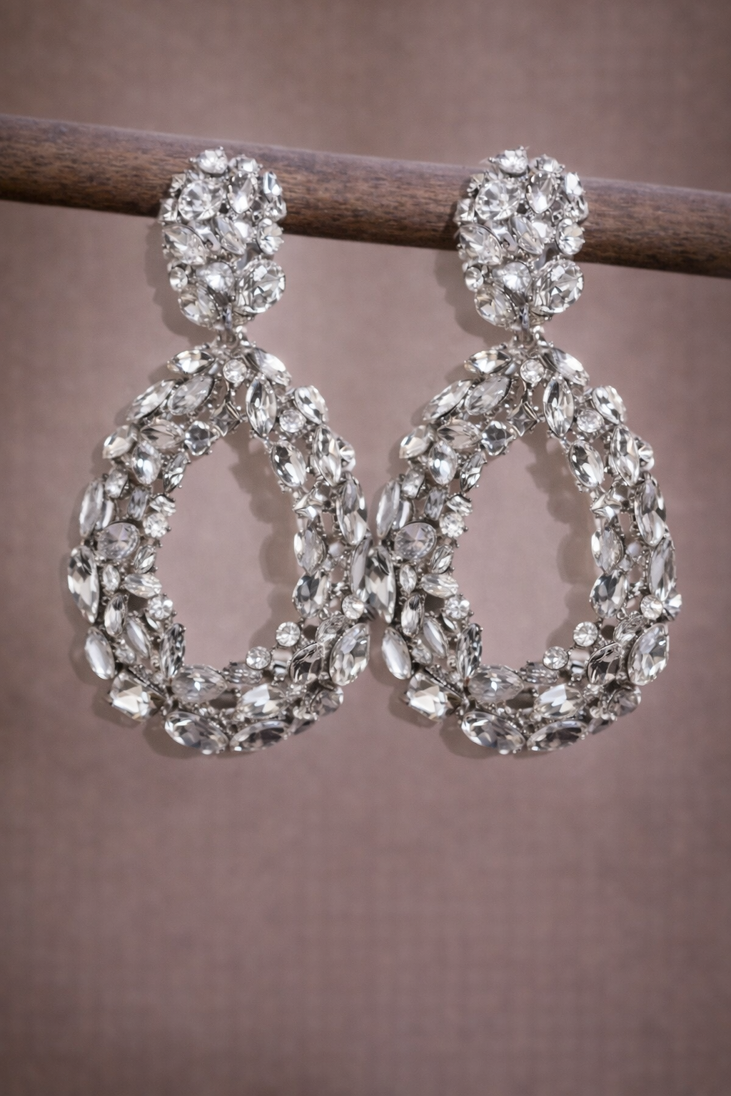 Pendientes Marbella blancos