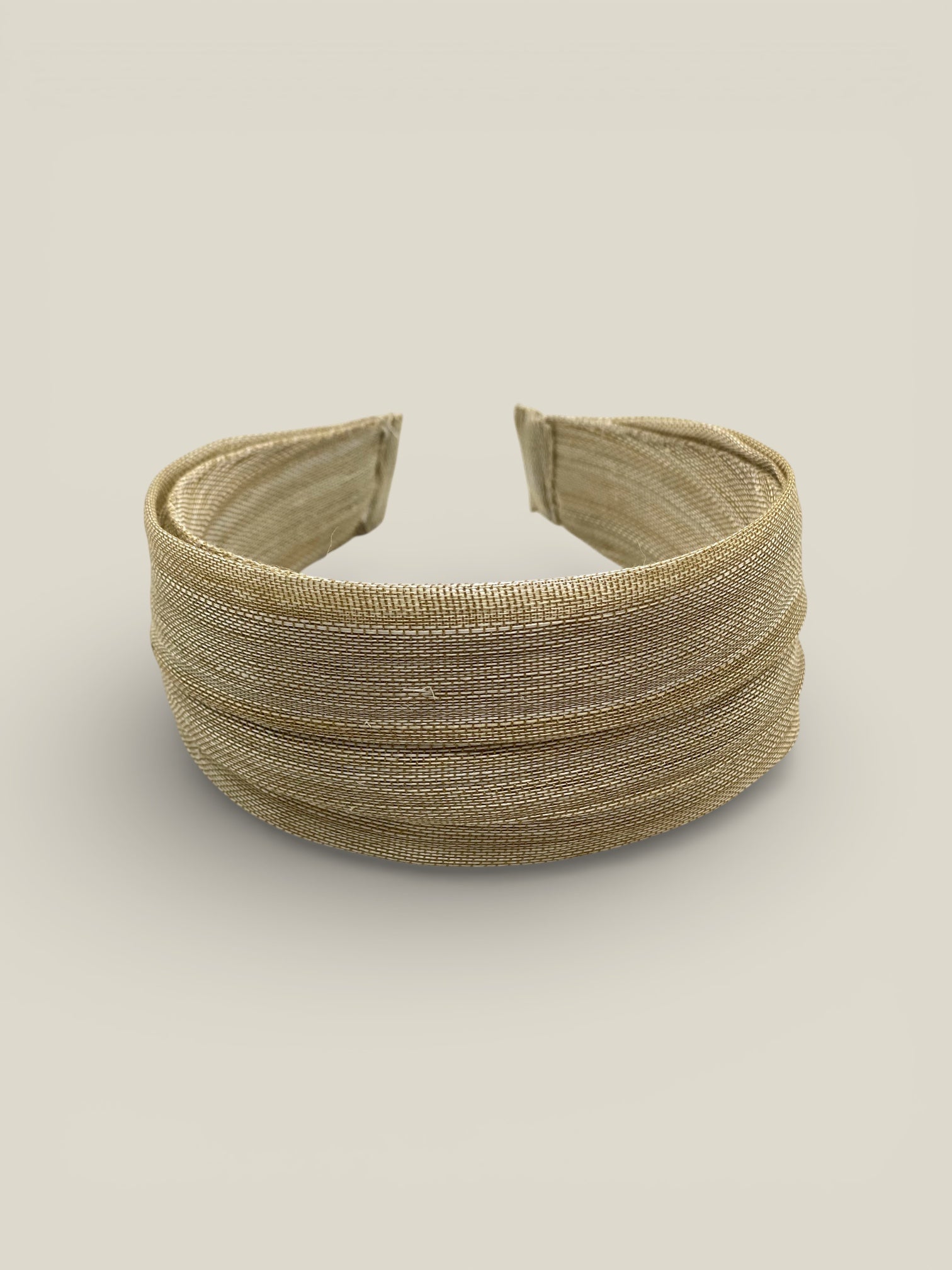 Diadema Duquesa camel