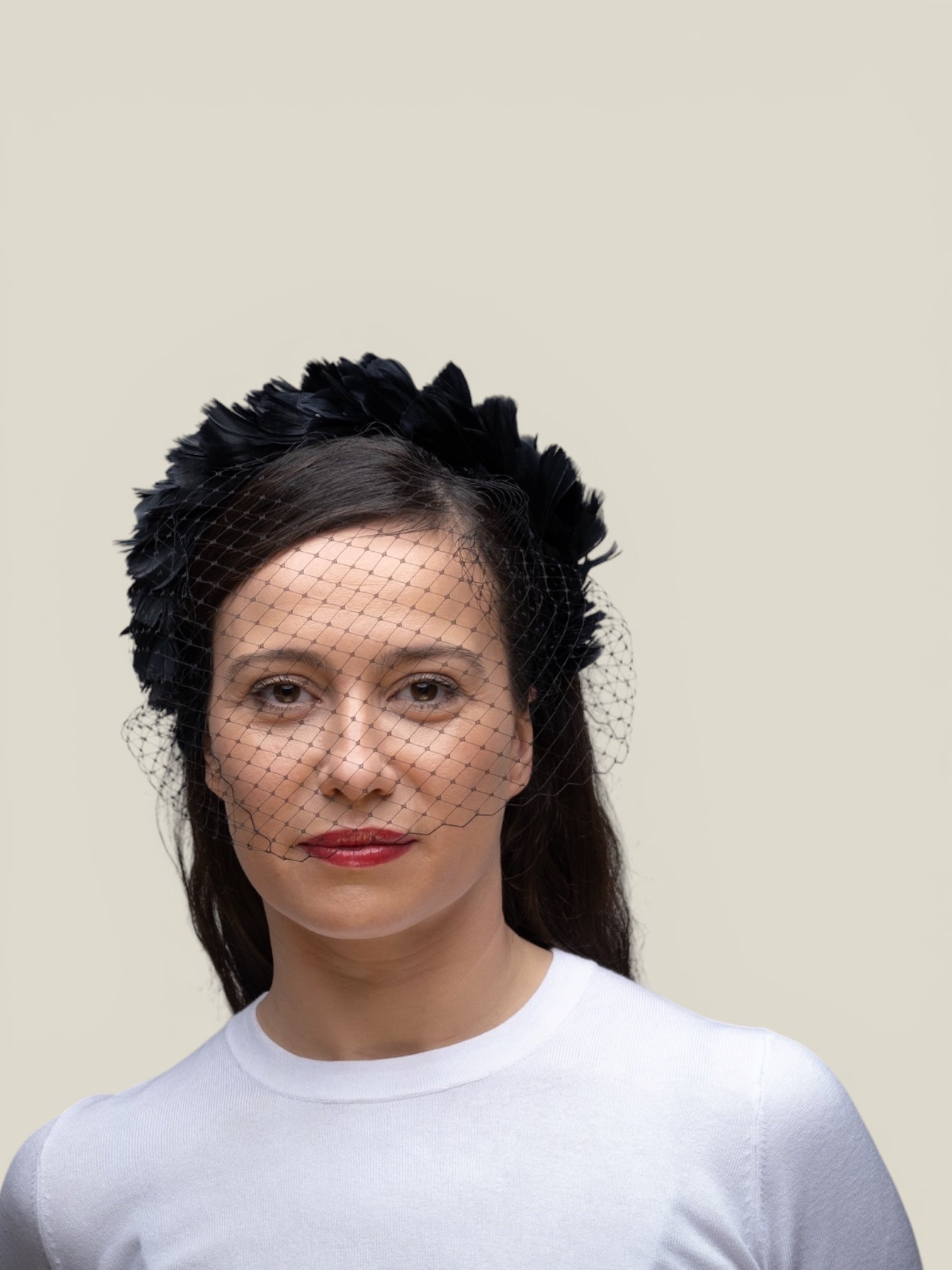 Parakeet black Headband