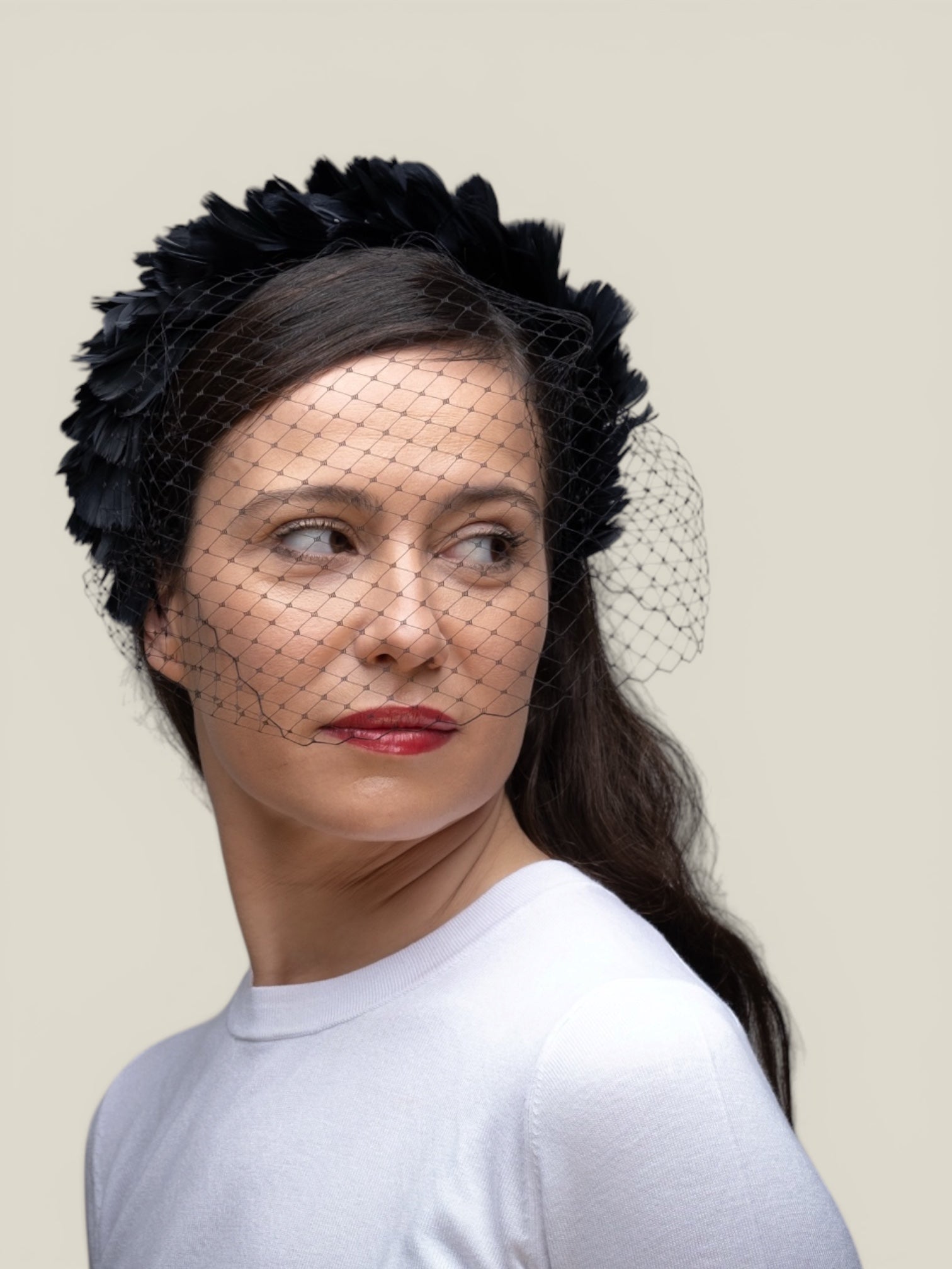 Parakeet black Headband