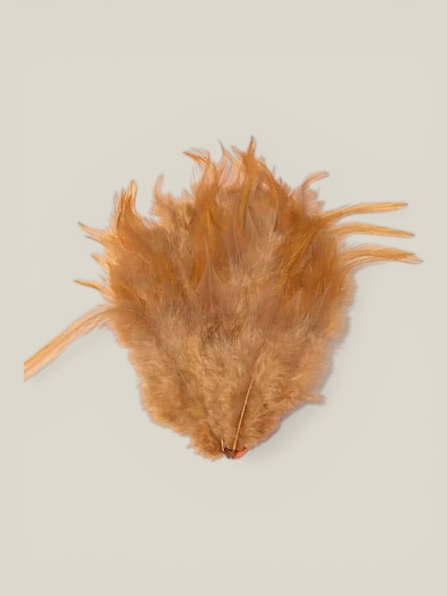 Tocado Faisán naranja