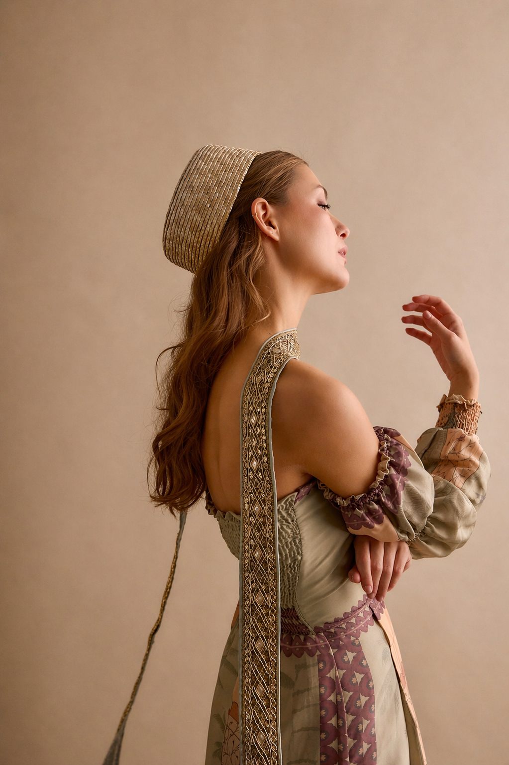 Casquete Celia verde