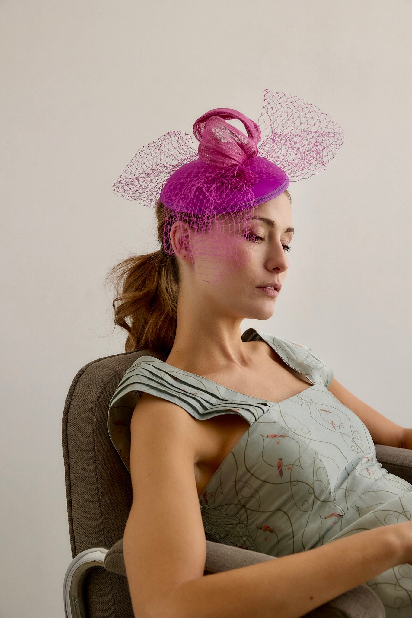 Tocado Gilma buganvilla