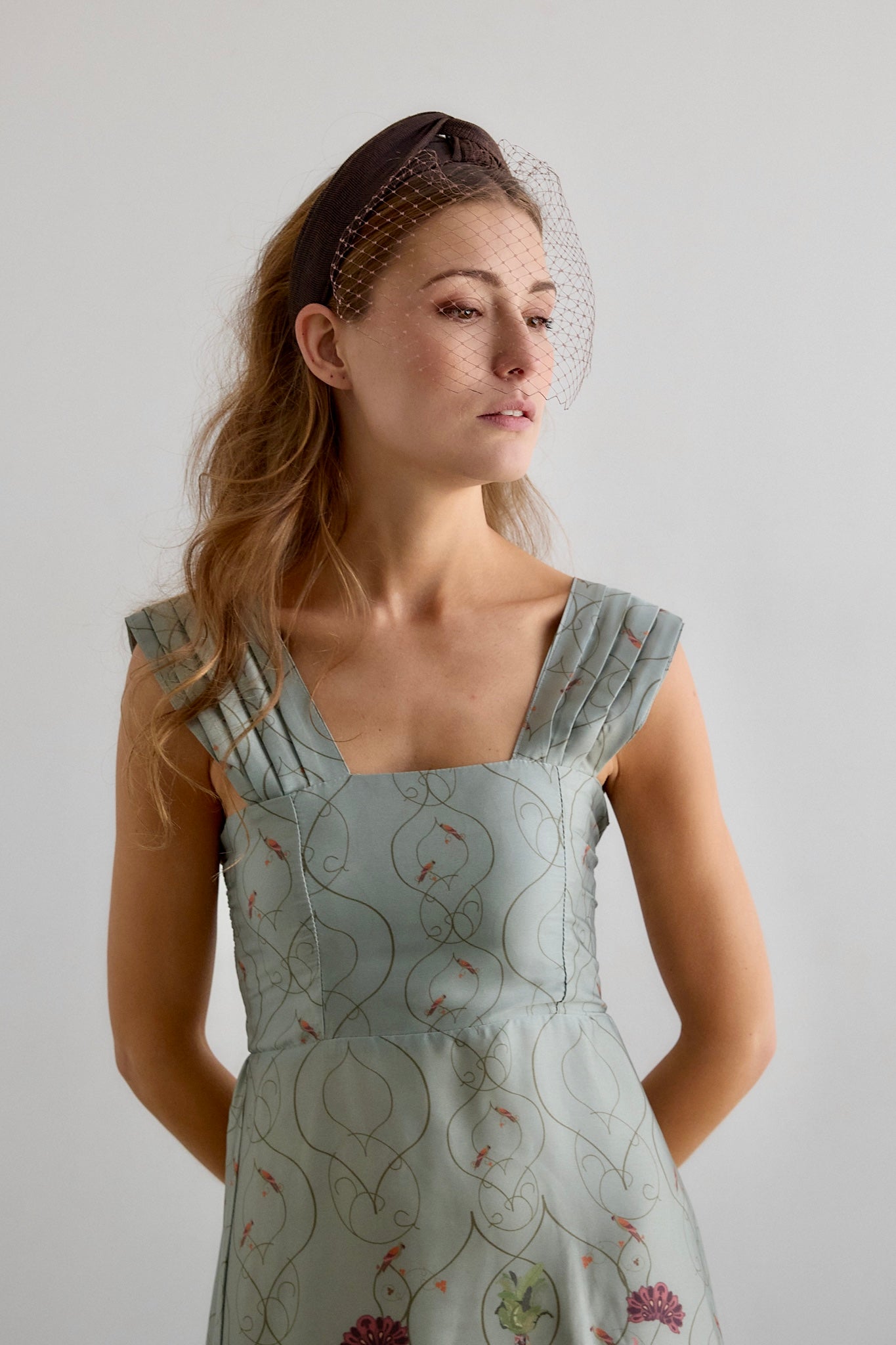 Baroness chocolate headband
