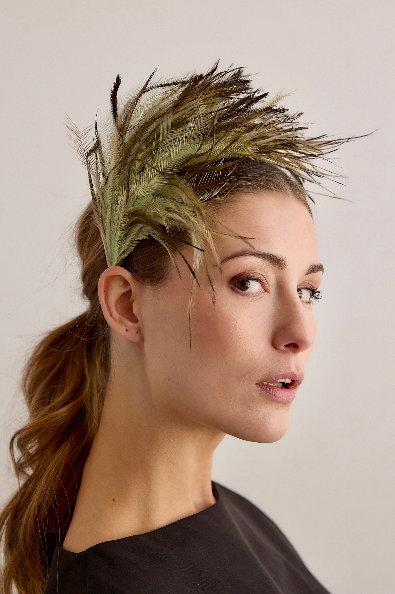 Diadema Grulla verde