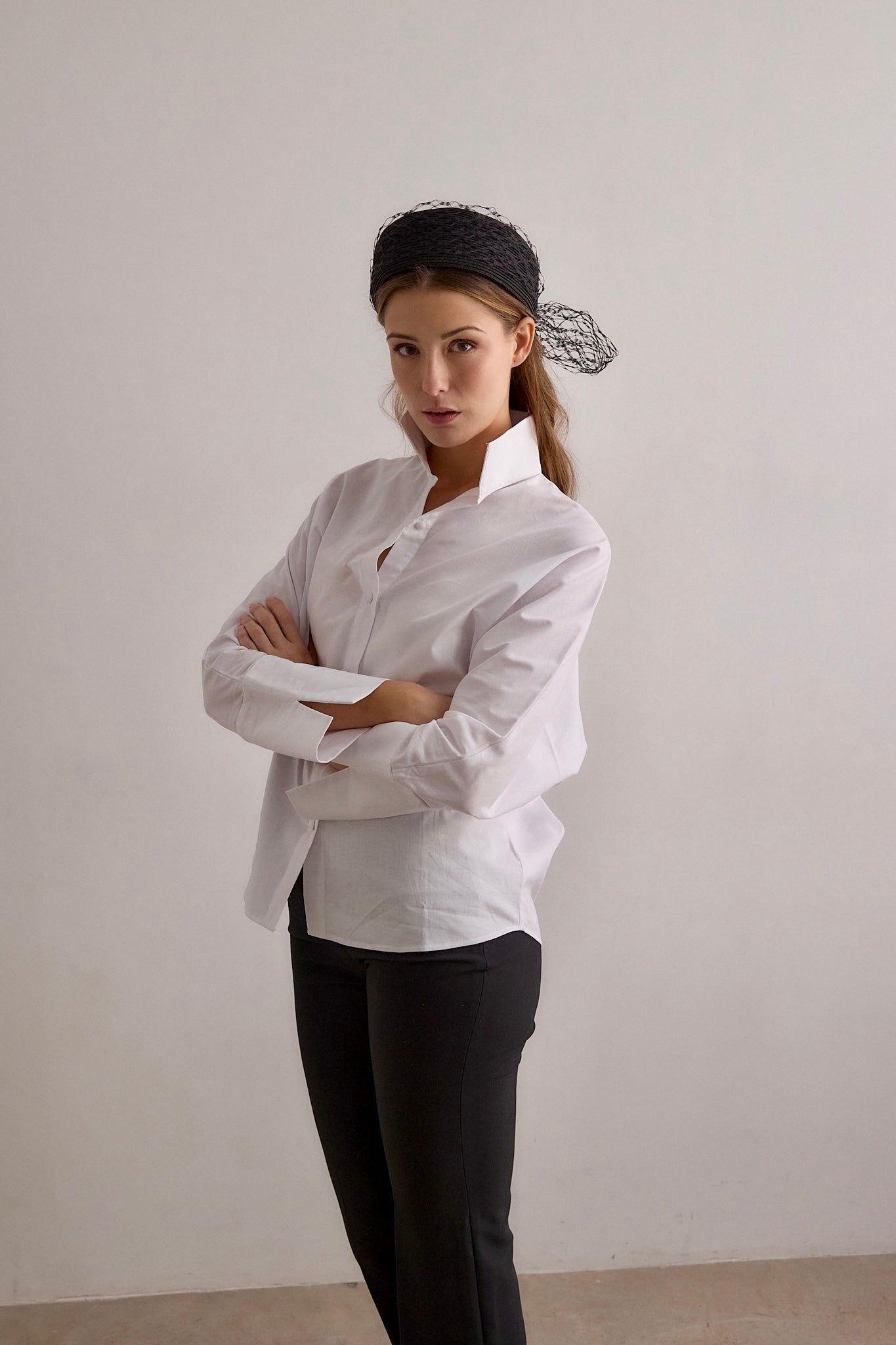 Casquete Castelia negro