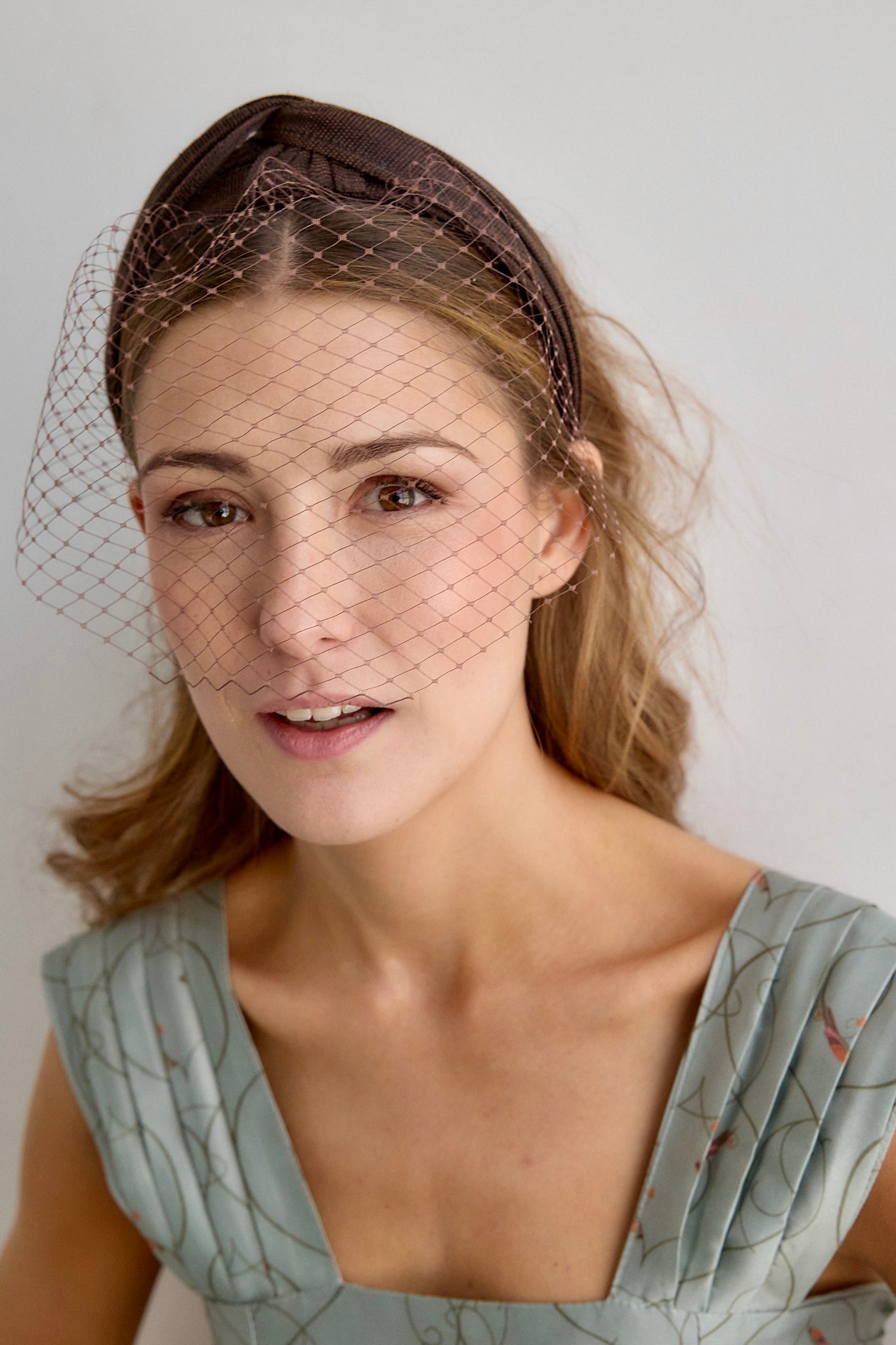 Baroness chocolate headband