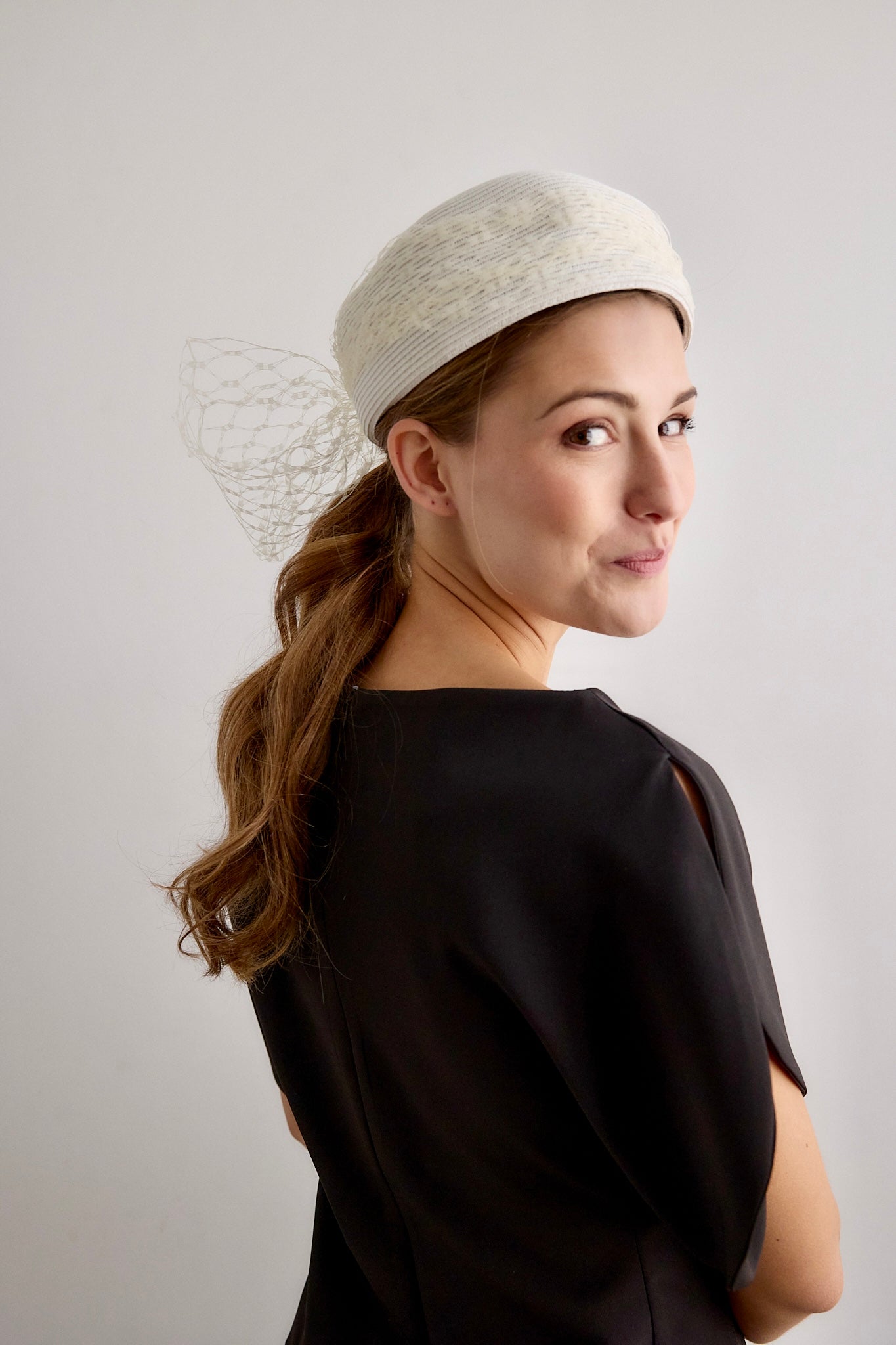 Casquete Castelia negro