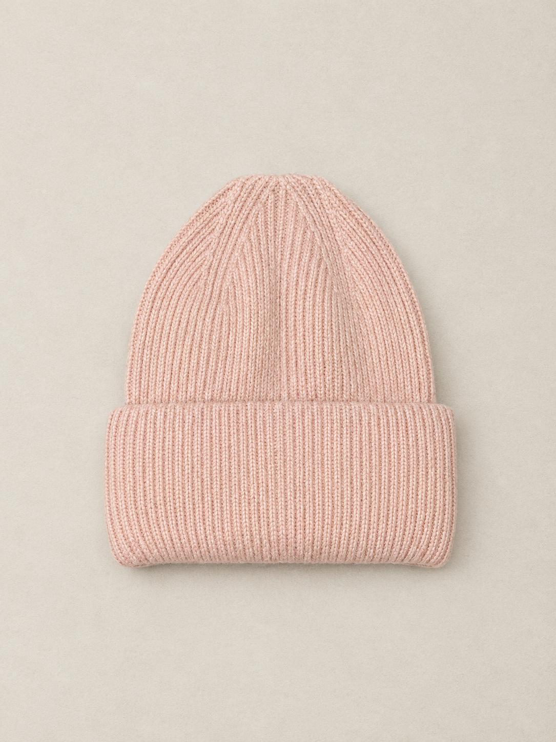 Gorro de punto nude